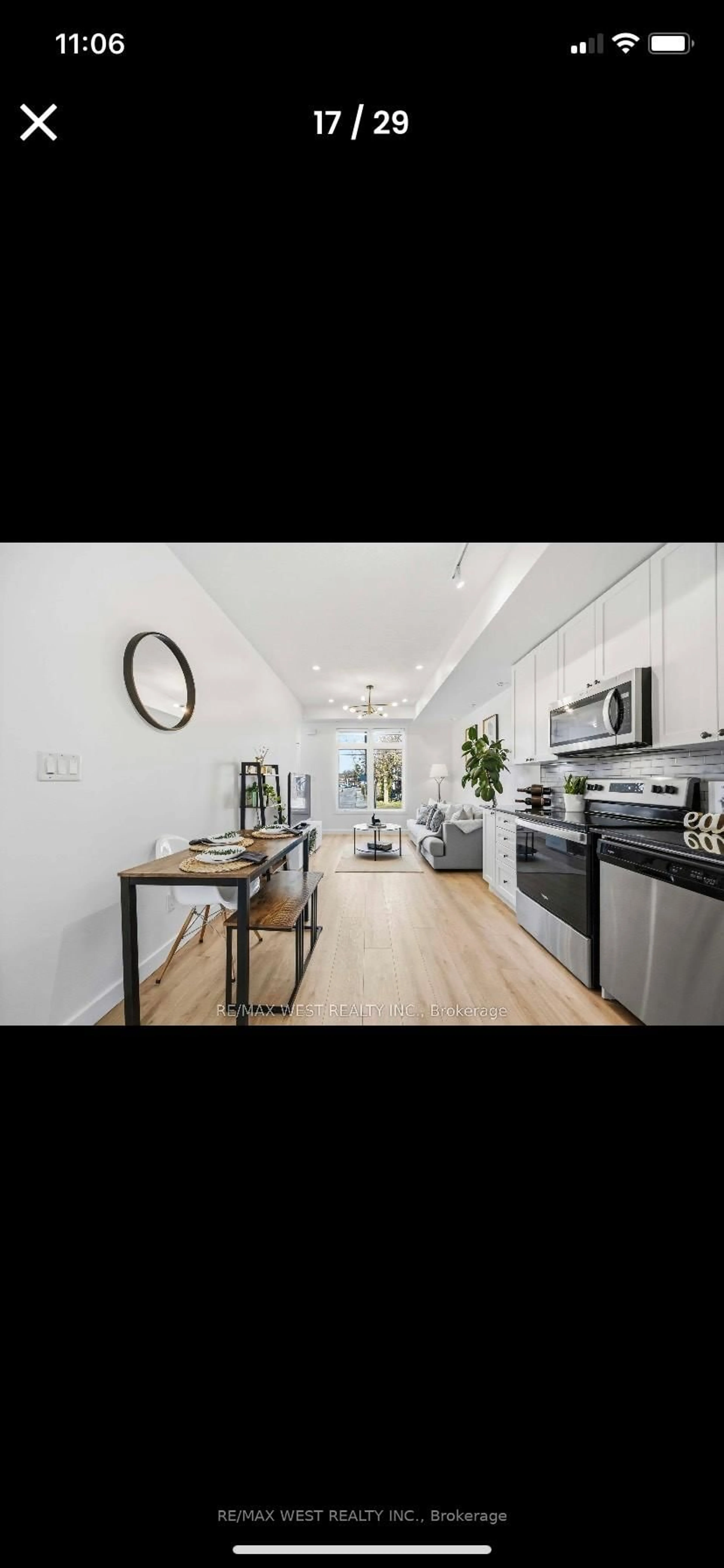 Open concept kitchen, unknown for 6 Bicknell Ave #1, Toronto Ontario M6M 0B4
