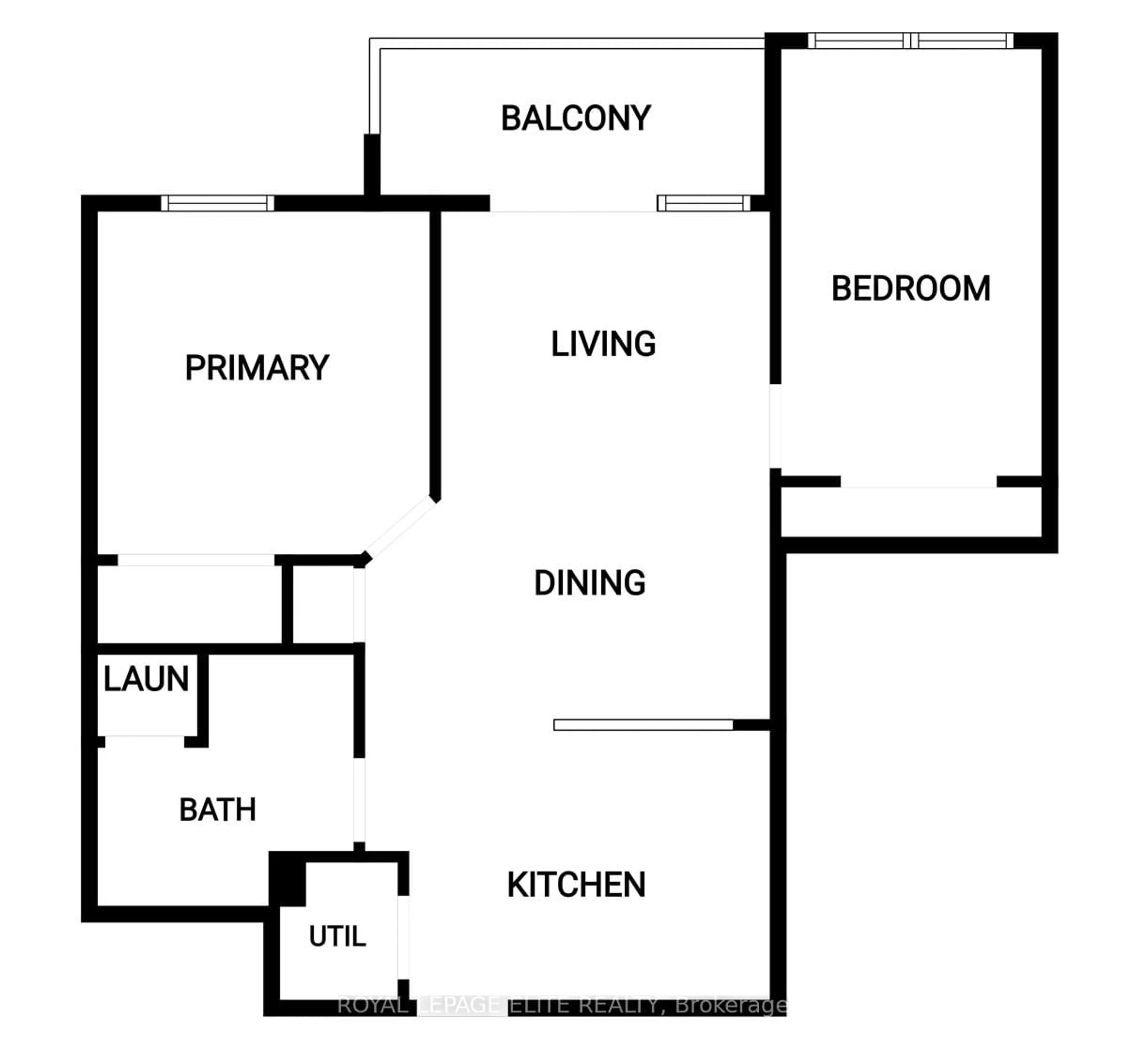 Floor plan for 1380 Main St #303, Milton Ontario L9T 7S4