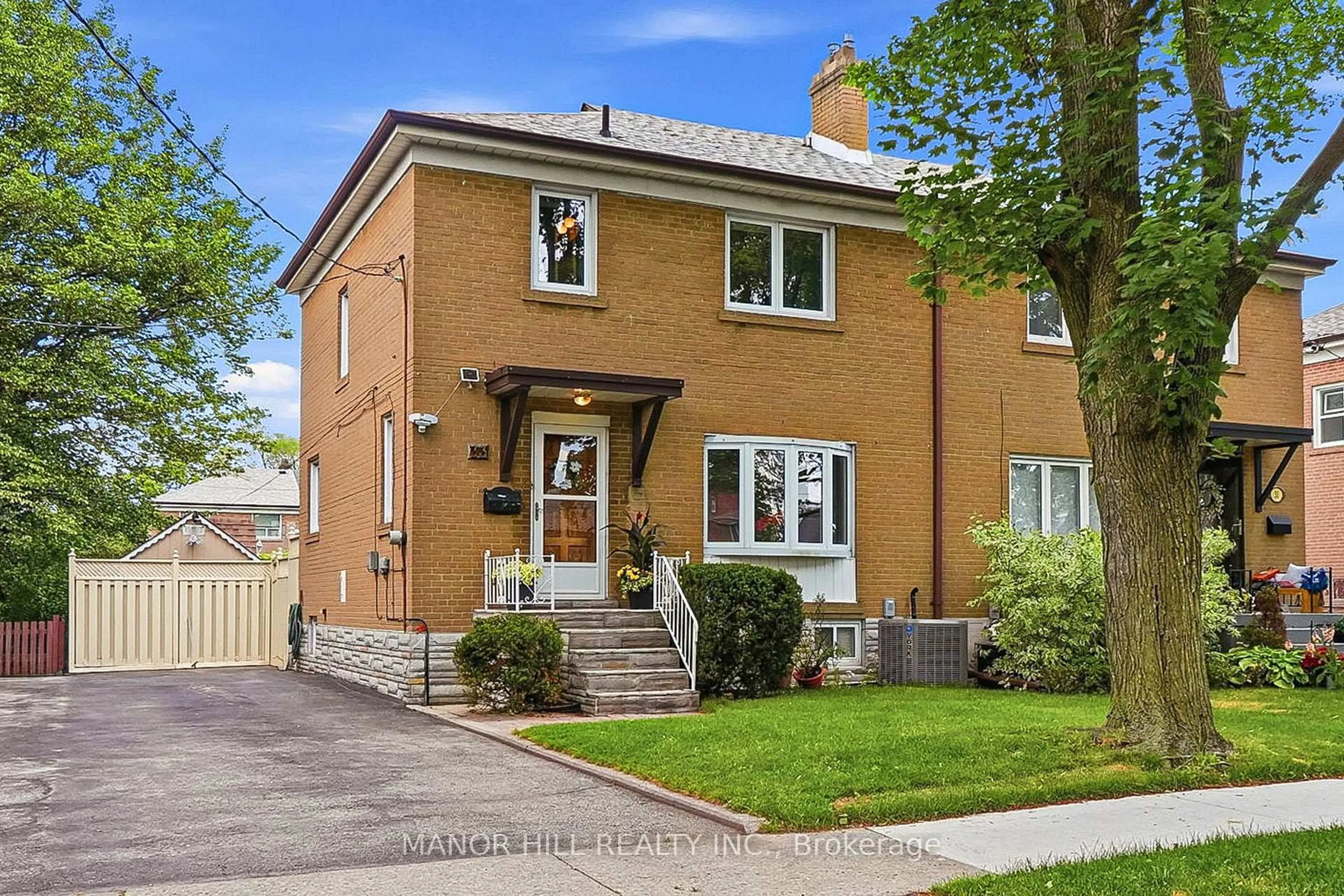 Home with brick exterior material, street for 33 Robindale Ave, Toronto Ontario M8W 4A8