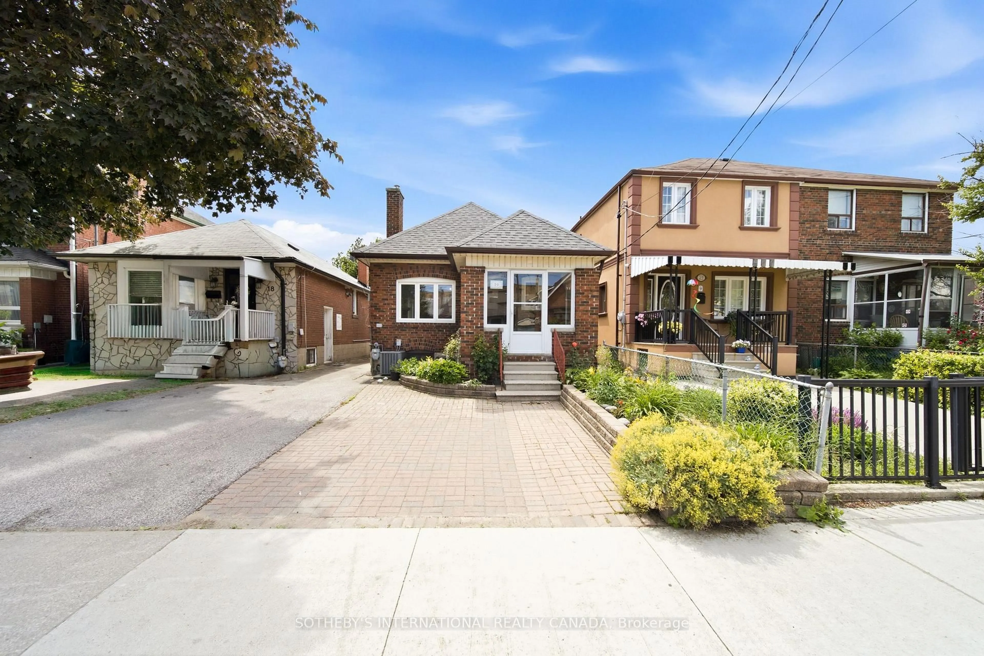 Home with brick exterior material, street for 20 Bicknell Ave, Toronto Ontario M6M 4G3