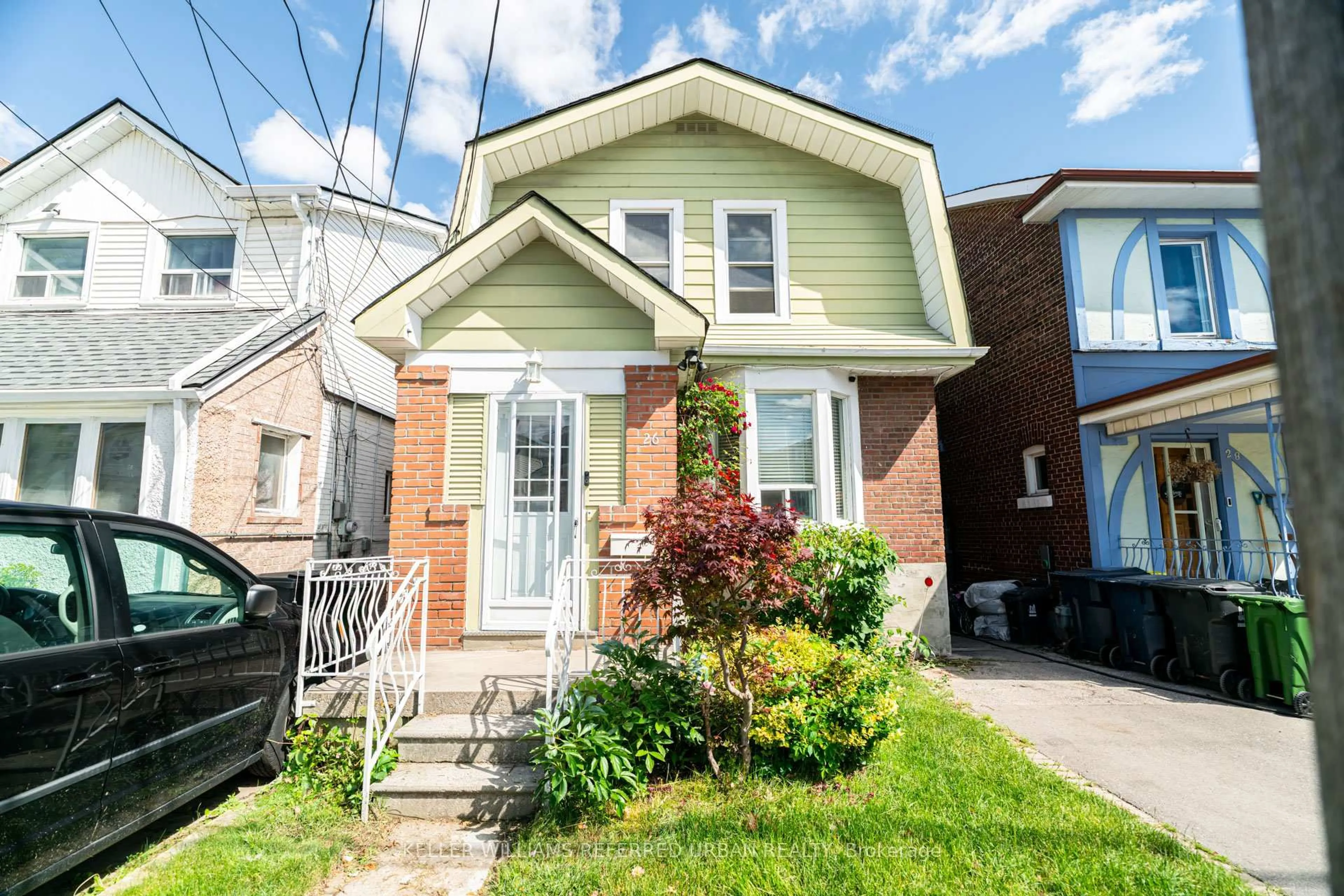 Home with brick exterior material, street for 26 Rutherford Ave, Toronto Ontario M6M 2C6