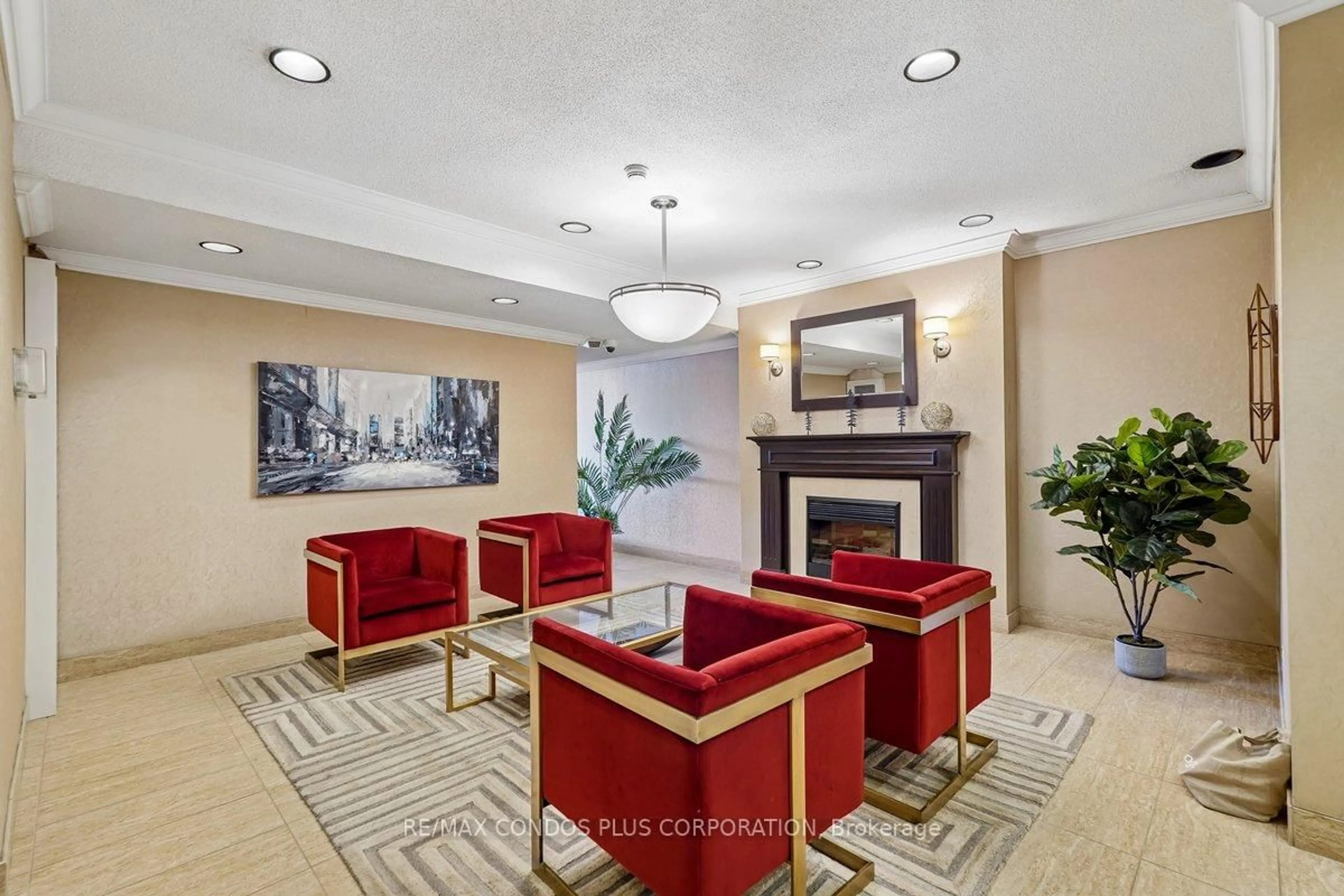 Lobby for 250 Scarlett Rd #1307, Toronto Ontario M6N 4X5