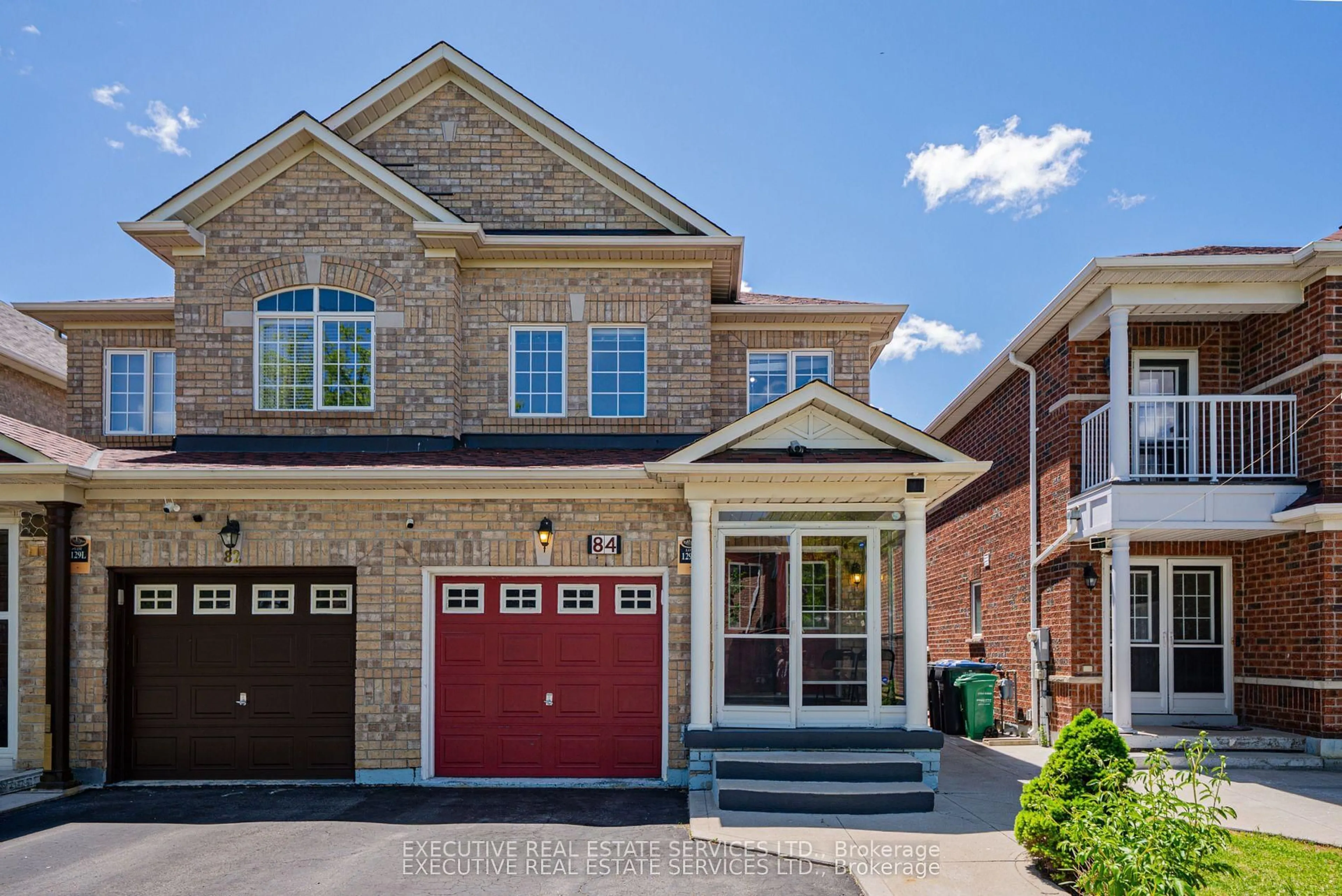 Home with brick exterior material, street for 84 Dewridge Crt, Brampton Ontario L6R 3C1