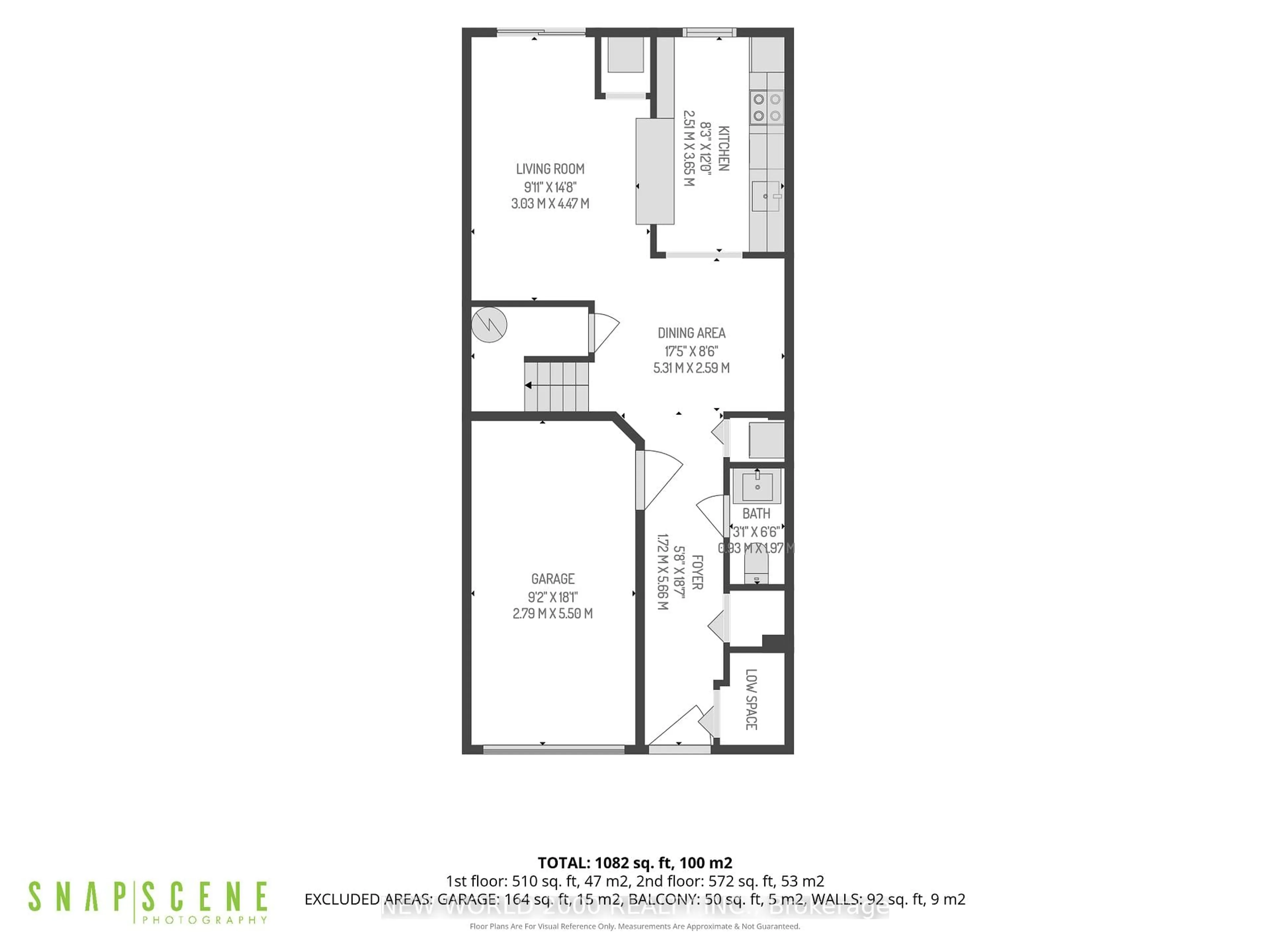 Floor plan for 58 Stewart Maclaren Rd #58, Halton Hills Ontario L7G 5L9