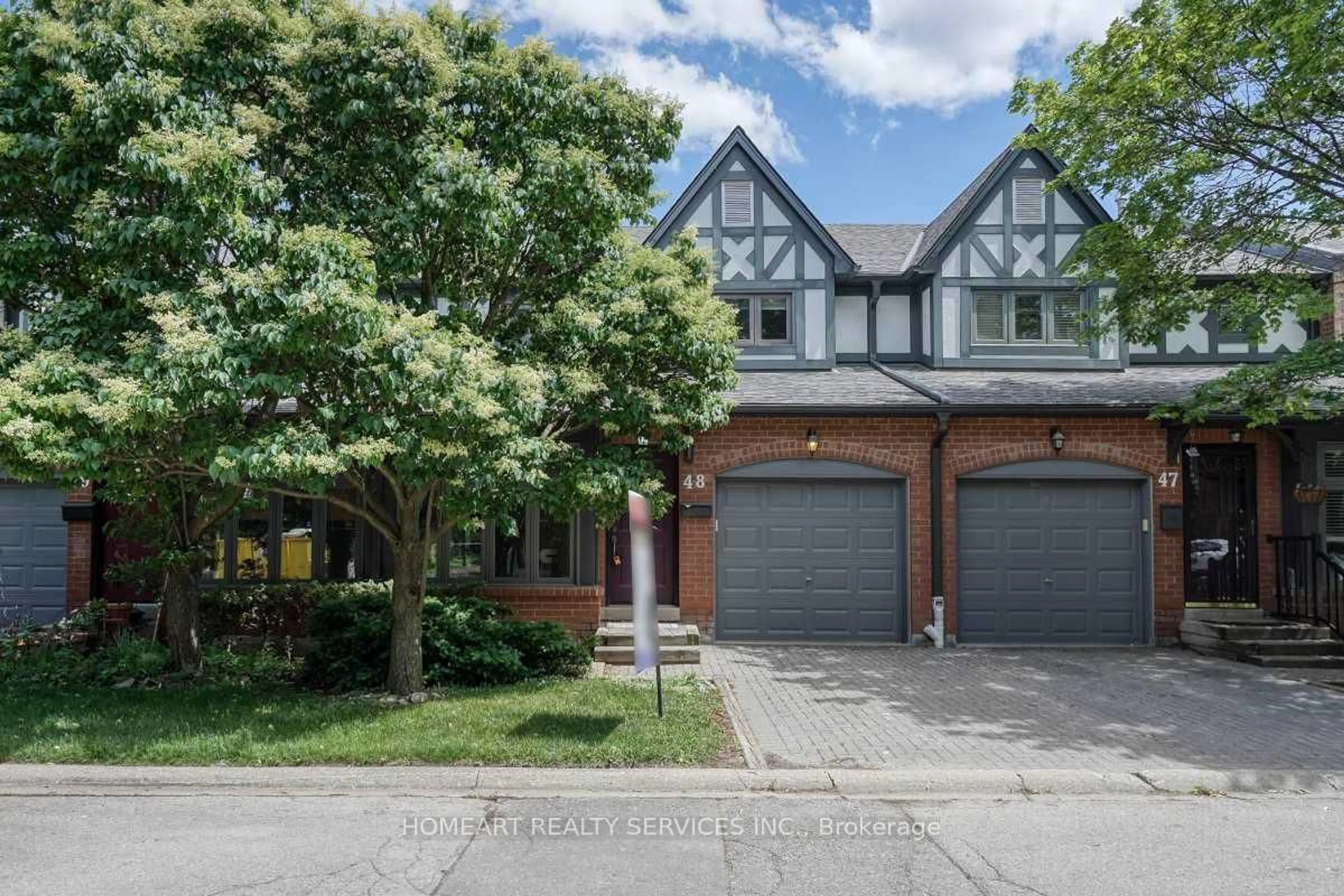 Home with brick exterior material, street for 3050 Orleans Rd #48, Mississauga Ontario L5L 5P7