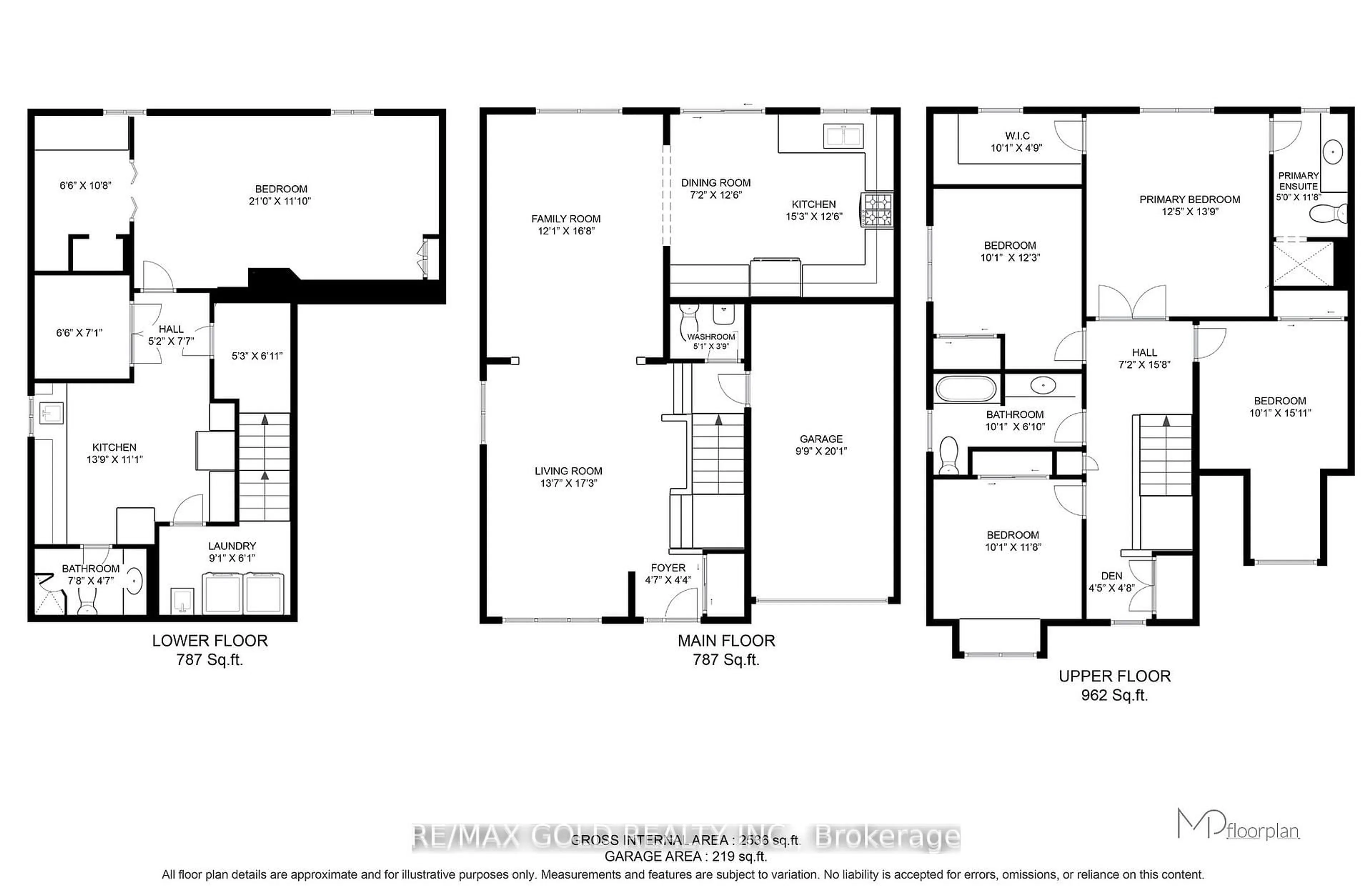 Floor plan for 1523 Beaty Tr, Milton Ontario L9T 5V3