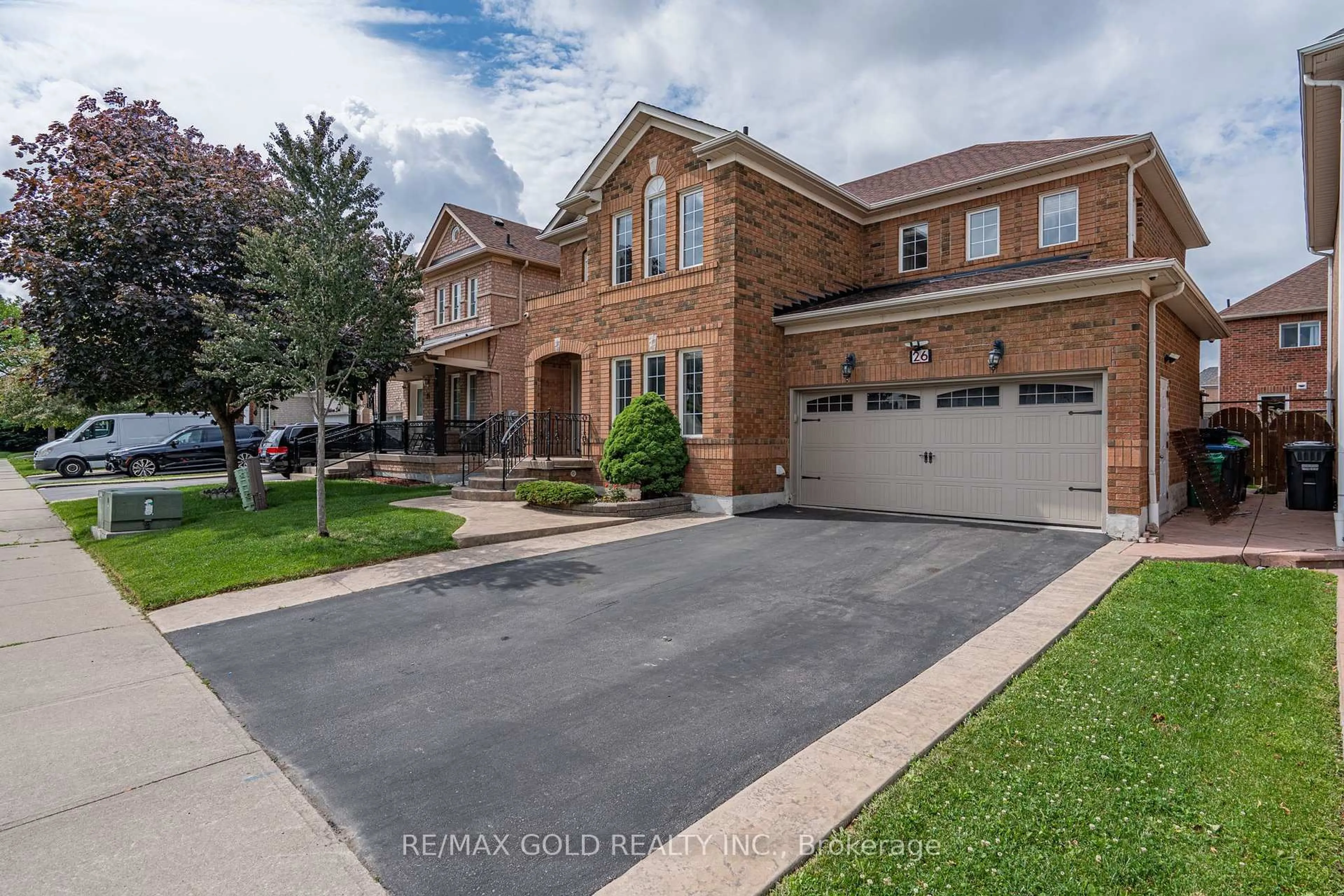 Home with brick exterior material, street for 26 Wildhorse Lane, Brampton Ontario L6R 2J5