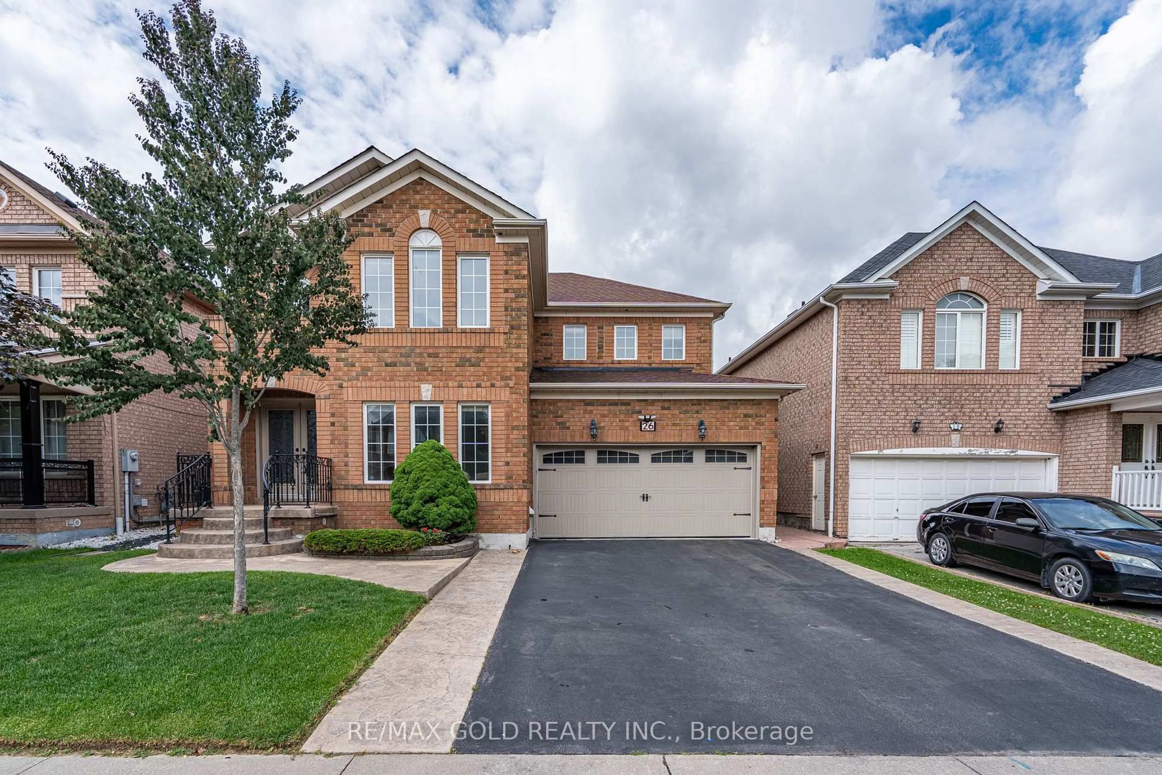 Home with brick exterior material, street for 26 Wildhorse Lane, Brampton Ontario L6R 2J5