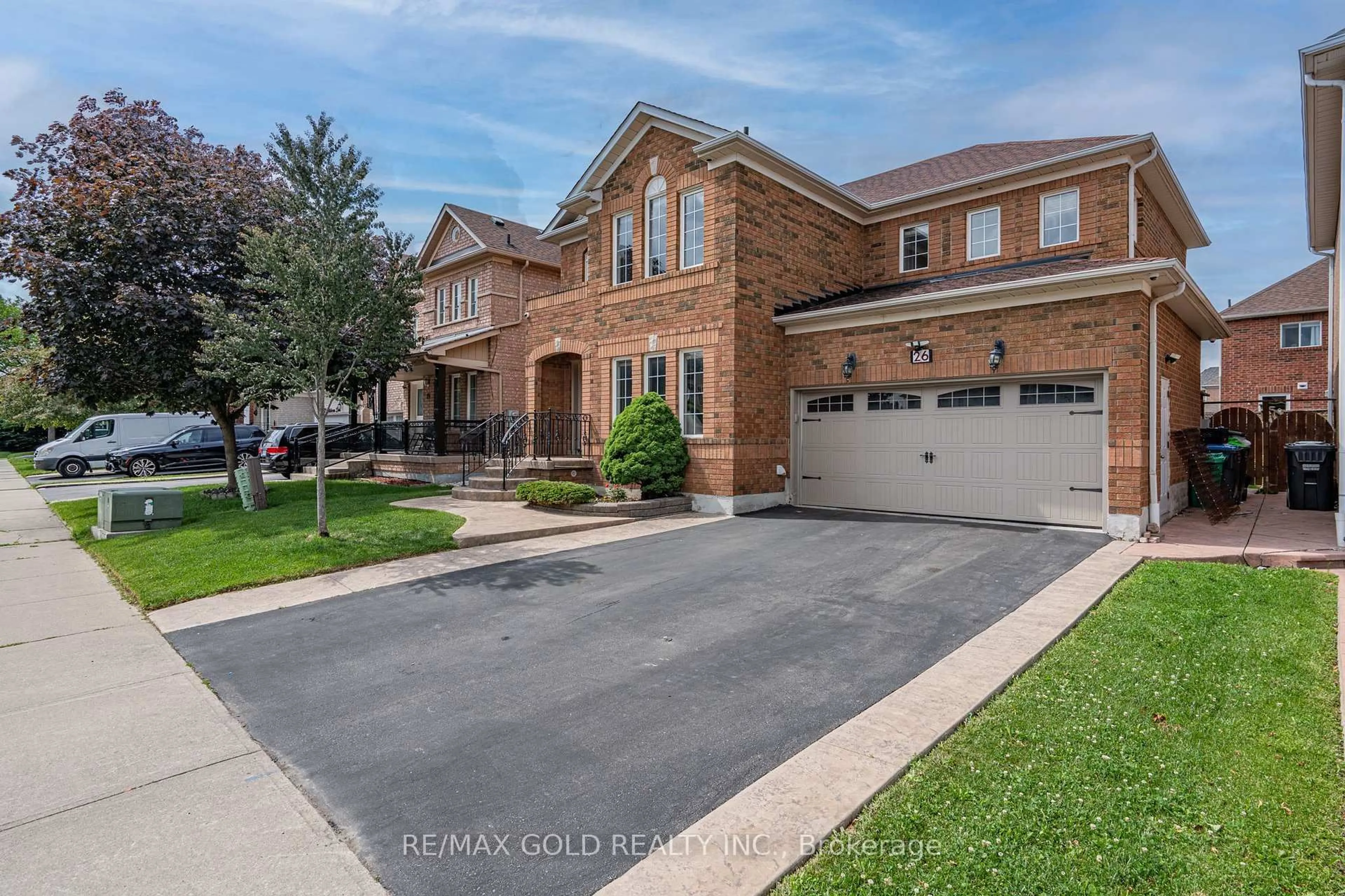 Home with brick exterior material, street for 26 Wildhorse Lane, Brampton Ontario L6R 2J5