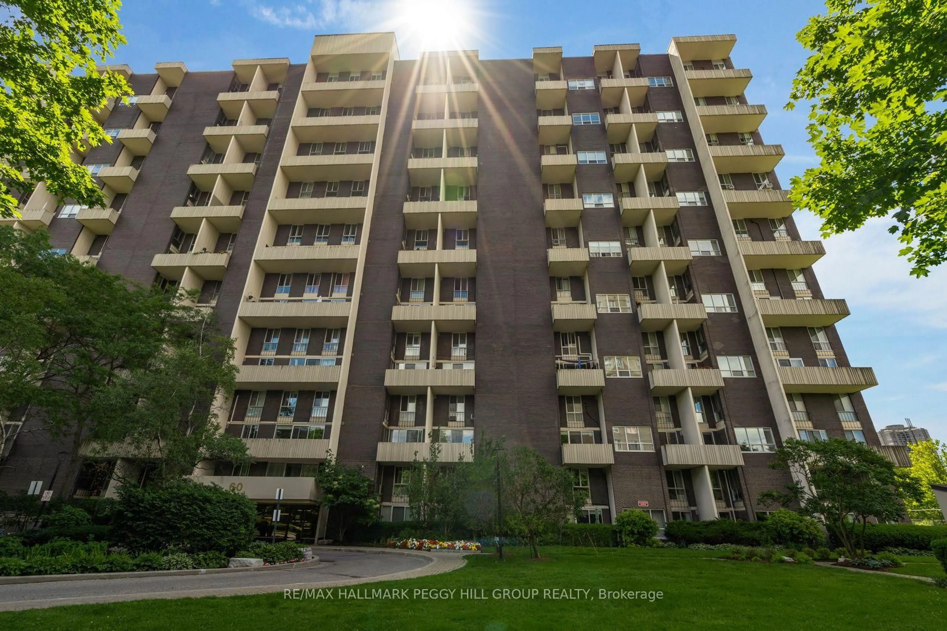 A pic from outside/outdoor area/front of a property/back of a property/a pic from drone, building for 60 Southport St #306, Toronto Ontario M6S 3N4