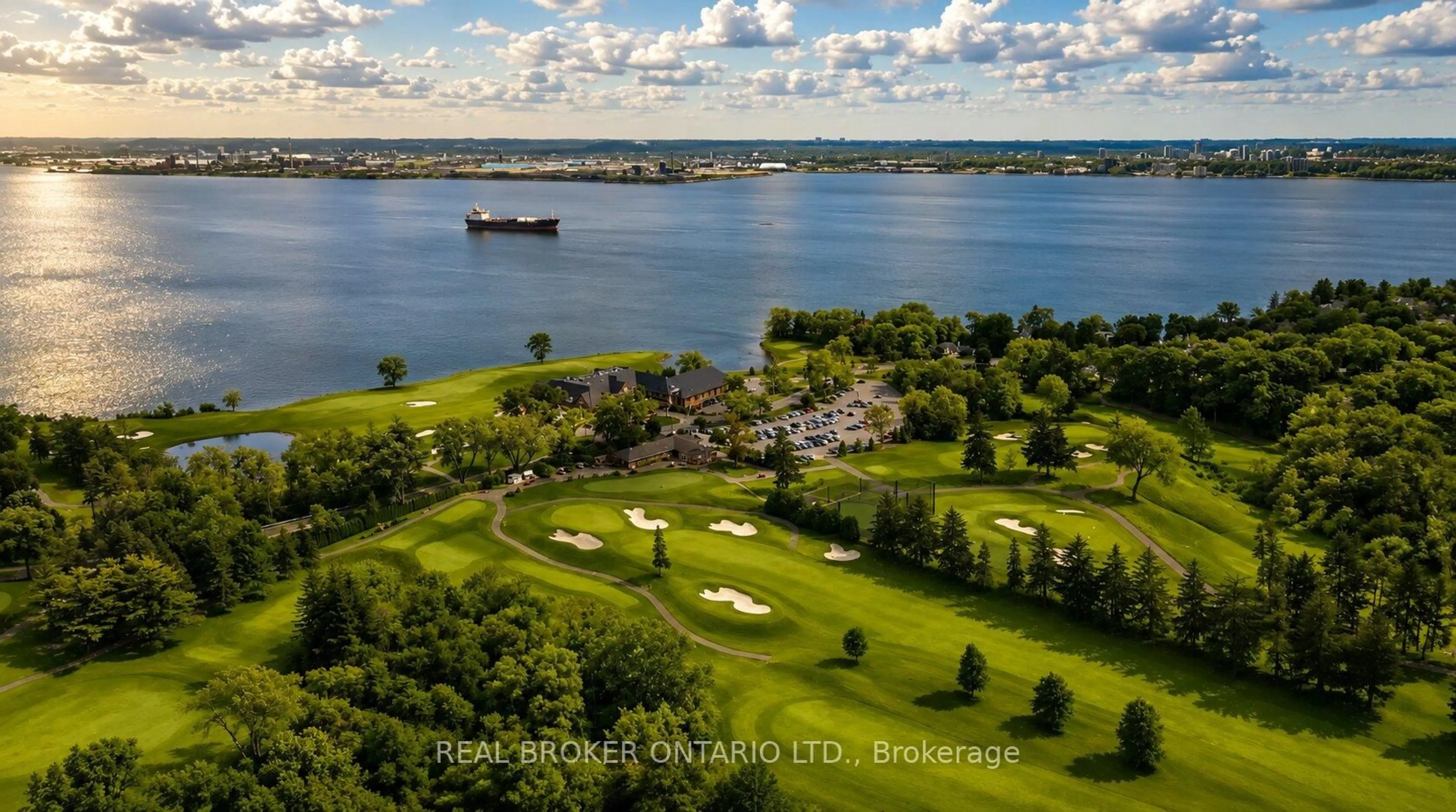 A pic from outside/outdoor area/front of a property/back of a property/a pic from drone, water/lake/river/ocean view for 760 Kingsway Dr, Burlington Ontario L7T 3H4
