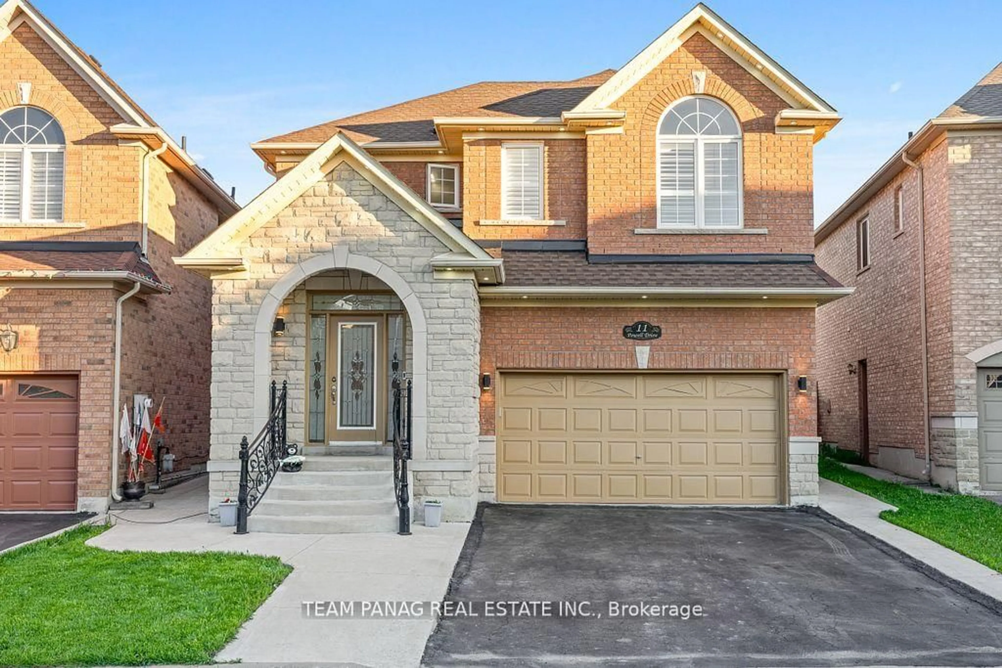 Home with brick exterior material, street for 11 Powell Dr, Brampton Ontario L6R 0K9
