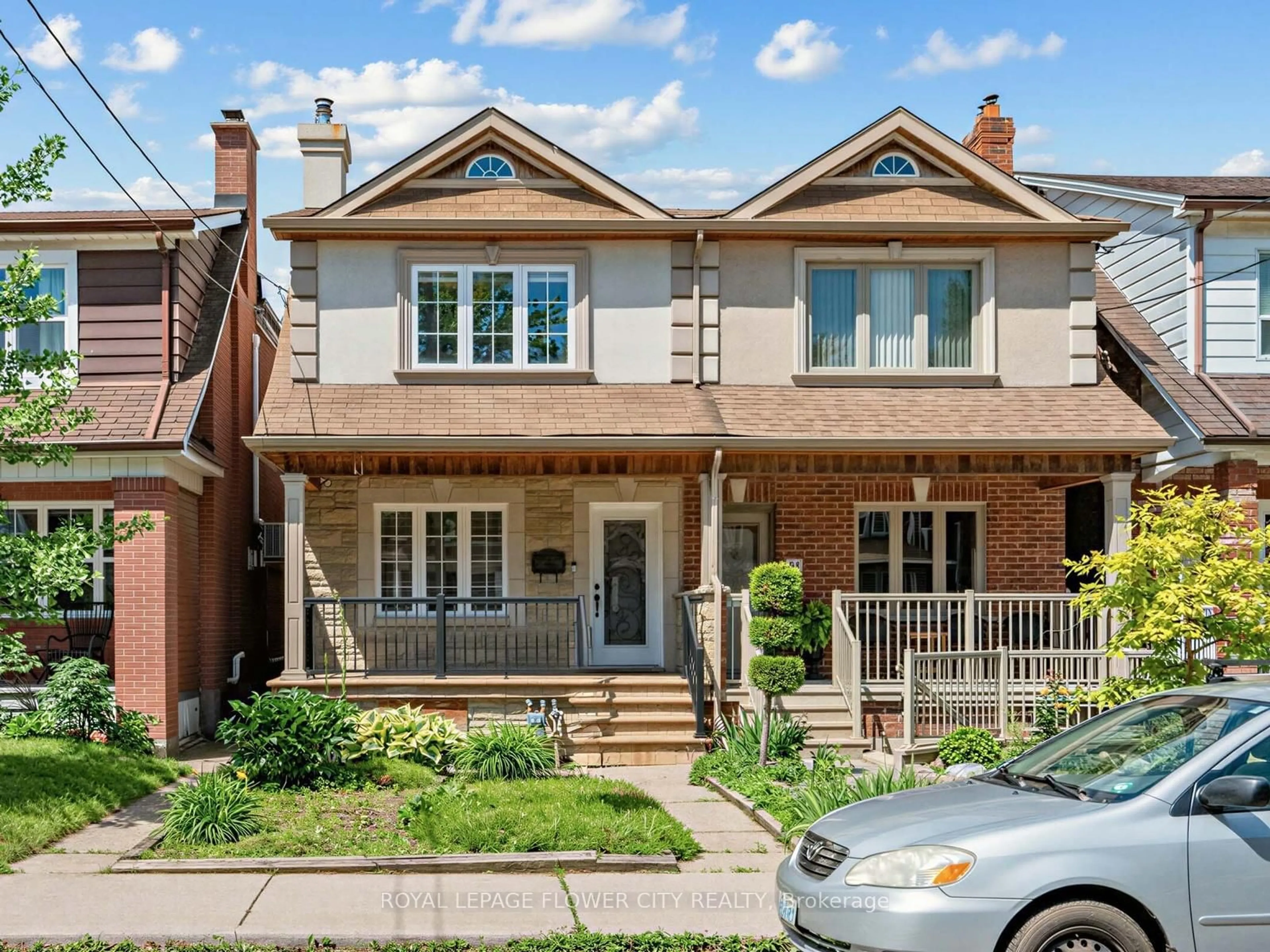 Home with brick exterior material, street for 52 Gillespie Ave, Toronto Ontario M6N 2Y6