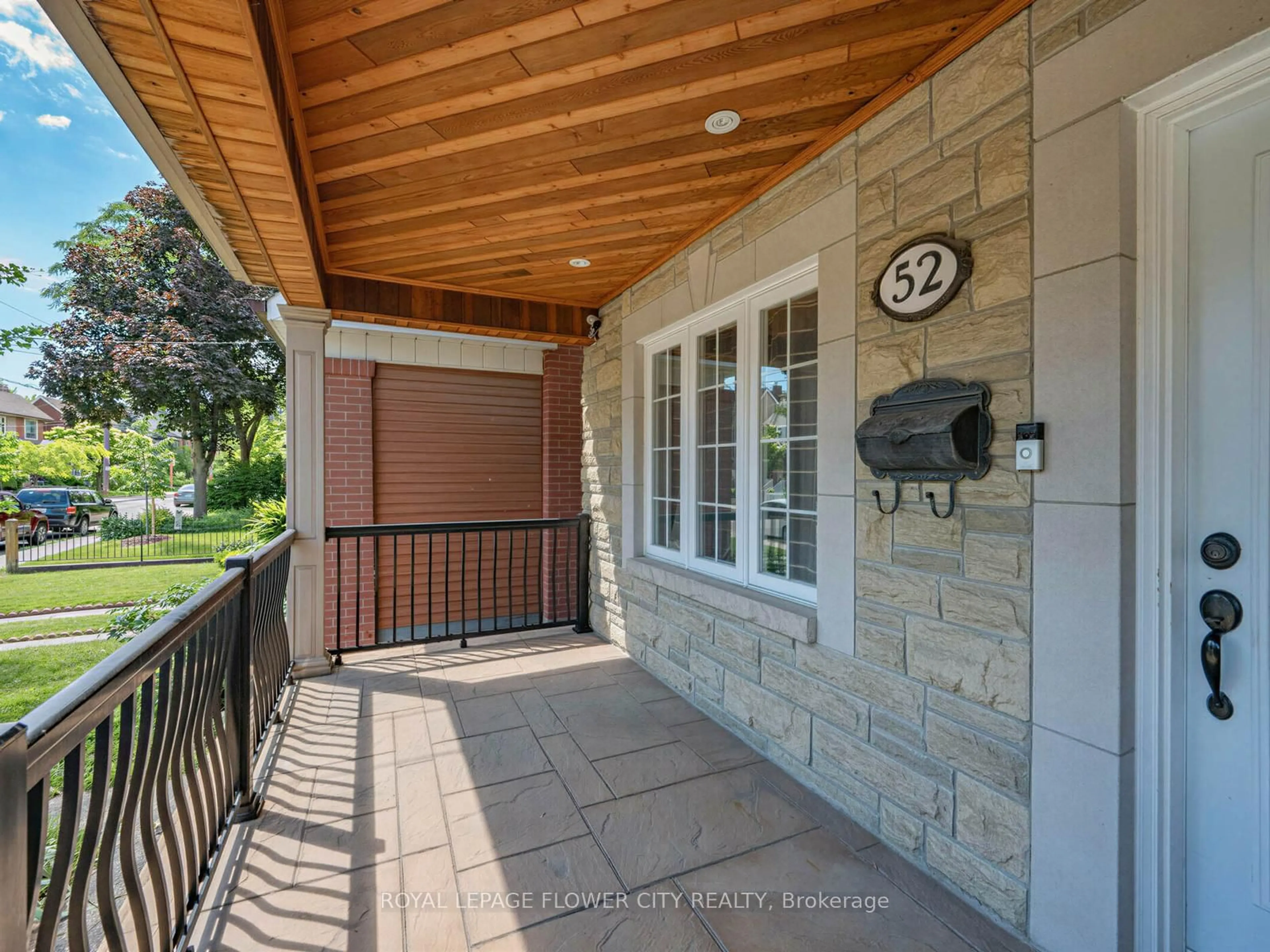 Indoor entryway for 52 Gillespie Ave, Toronto Ontario M6N 2Y6