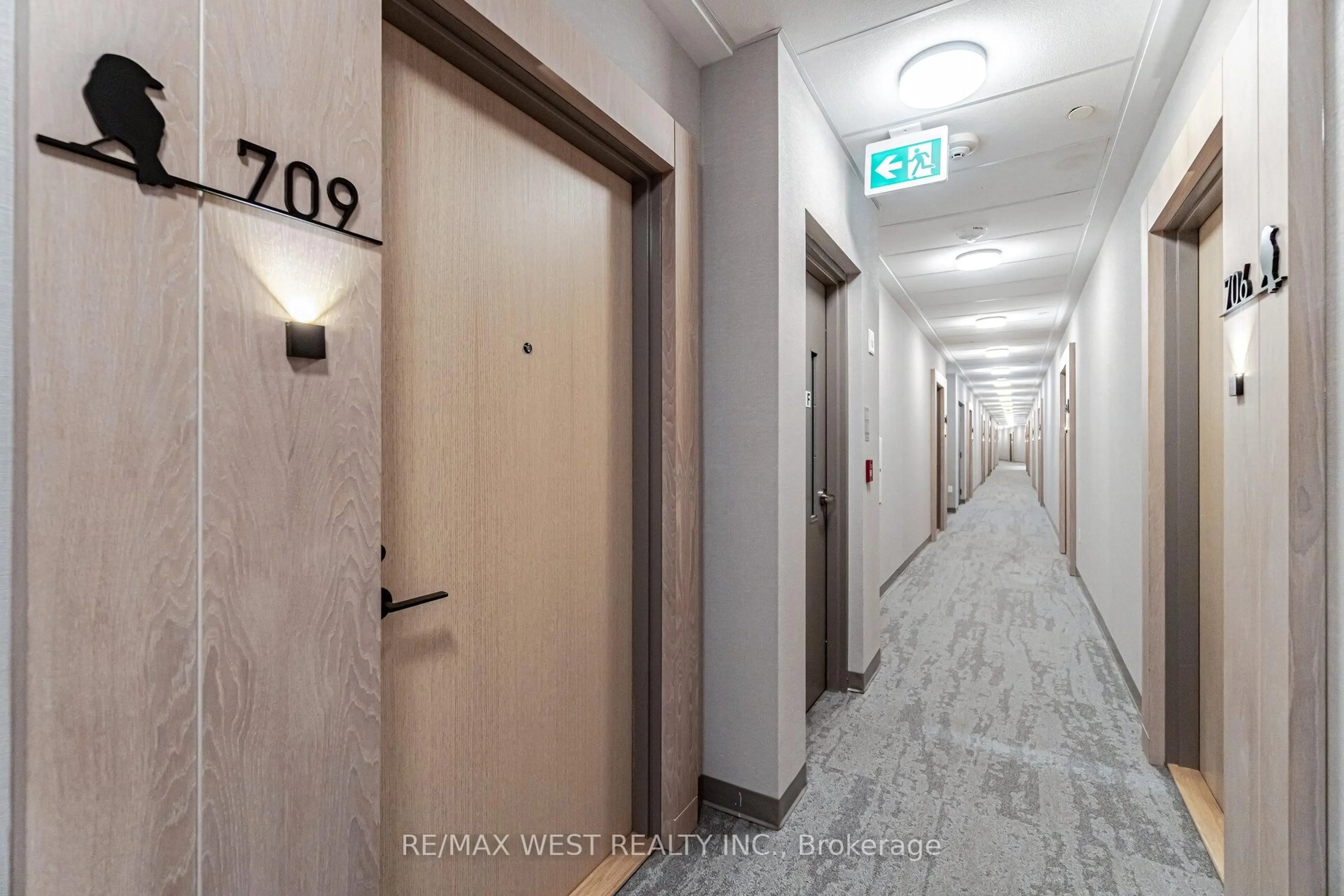 Indoor foyer for 60 George Butchart Dr #218, Toronto Ontario M3K 0E1