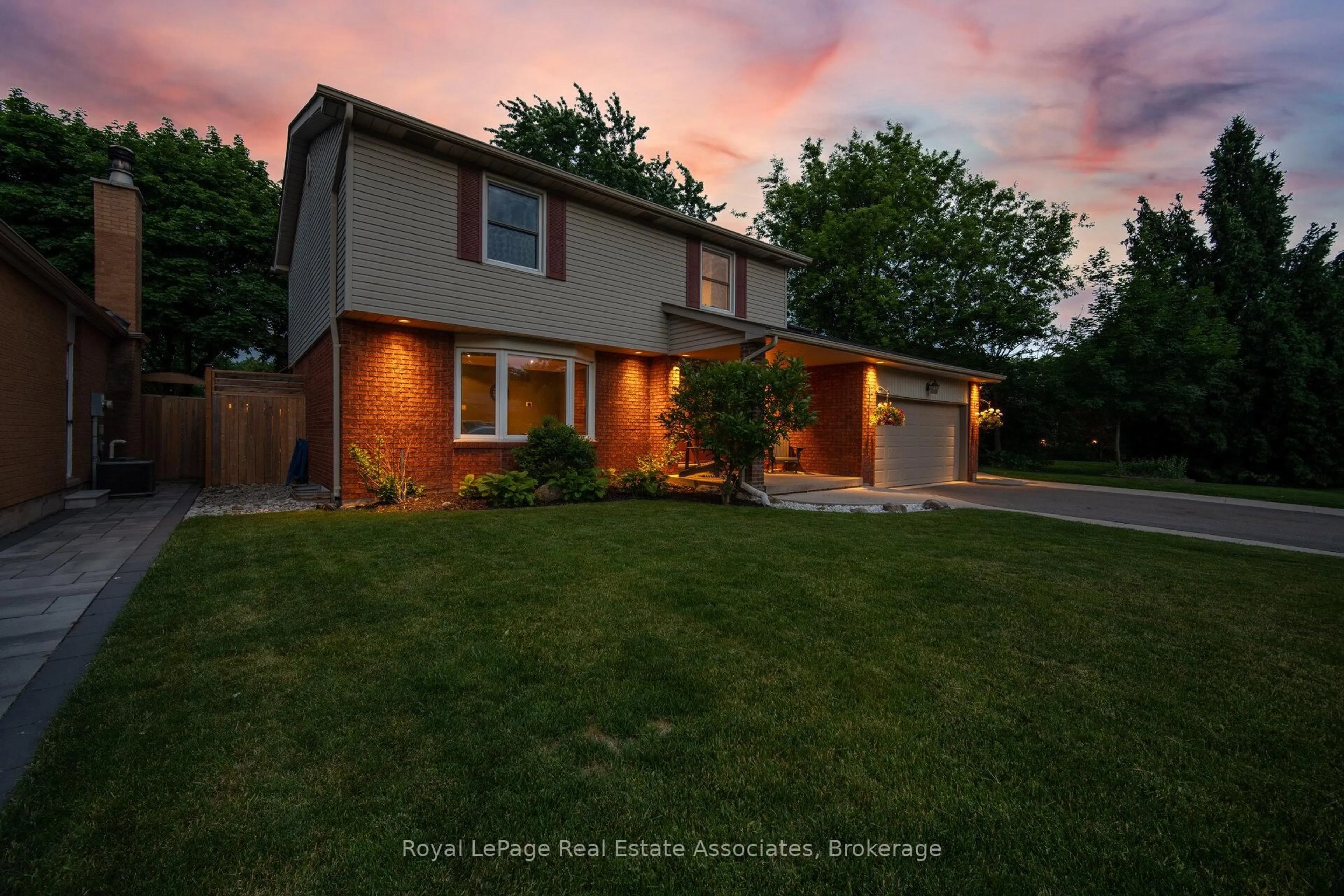 Home with brick exterior material, street for 45 Cleaveholm Dr, Halton Hills Ontario L7G 3E3