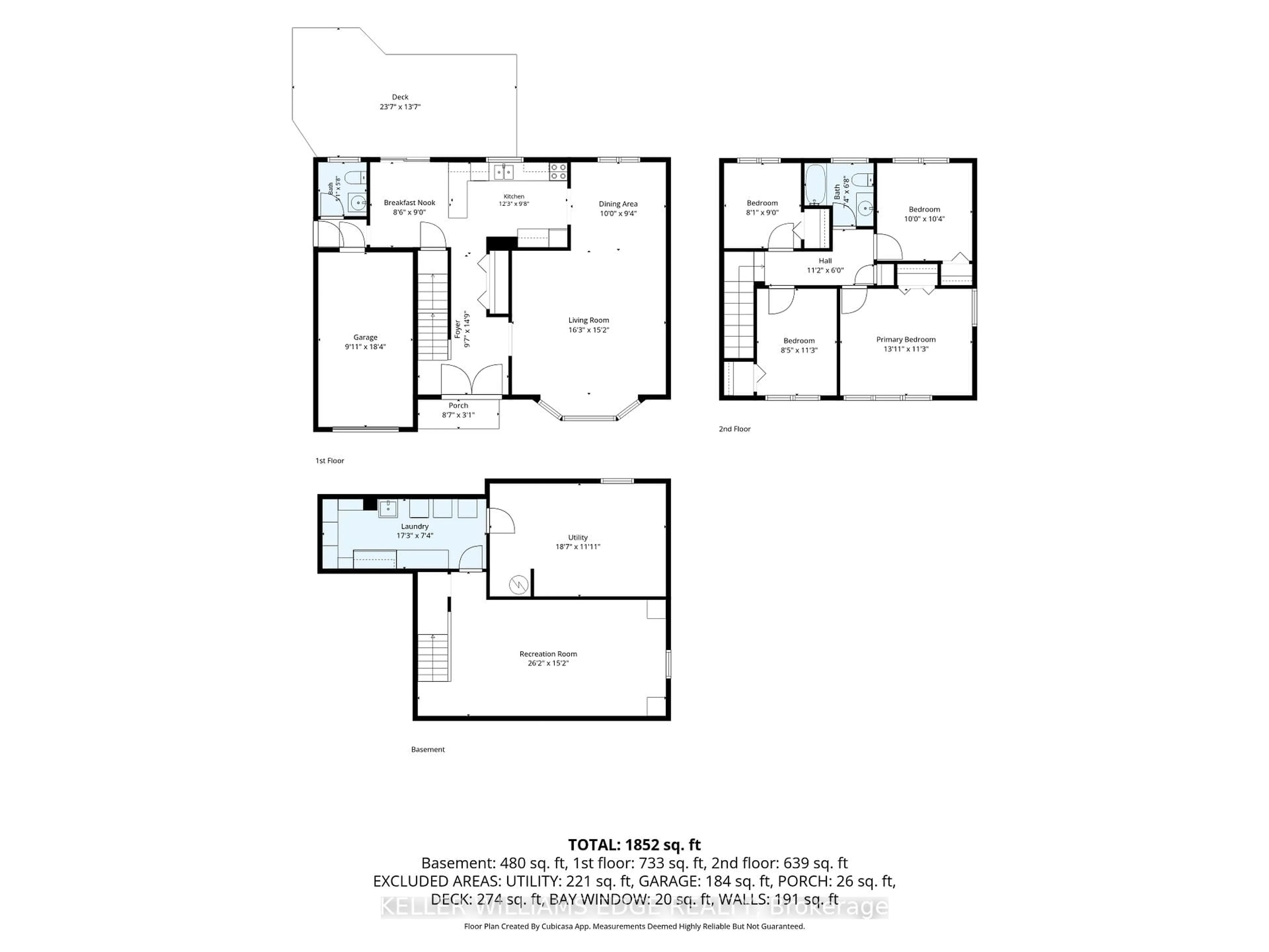 Floor plan for 1495 Clinton Crt, Burlington Ontario L7M 1N1