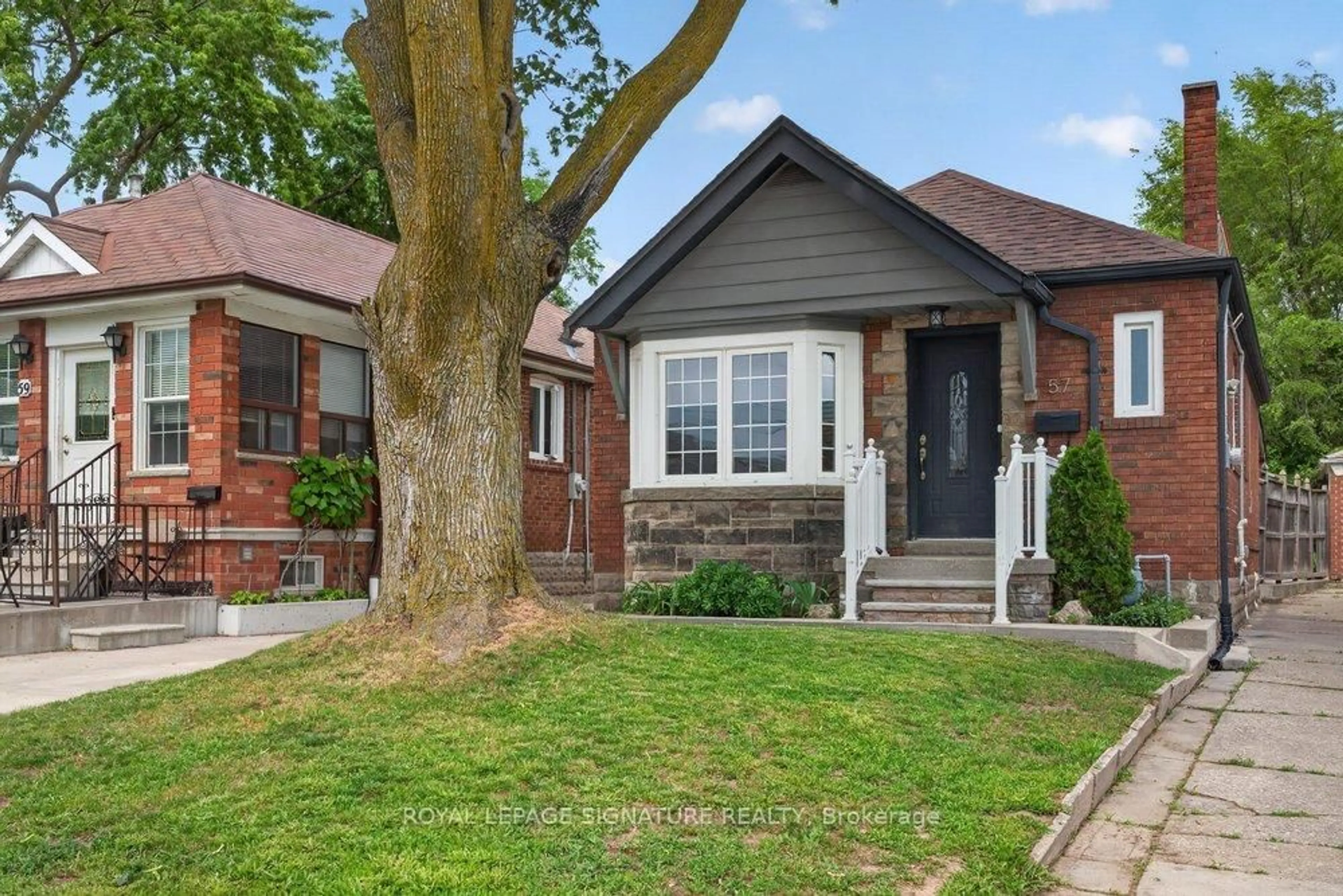 Home with brick exterior material, street for 57 Miranda Ave, Toronto Ontario M6E 4G3