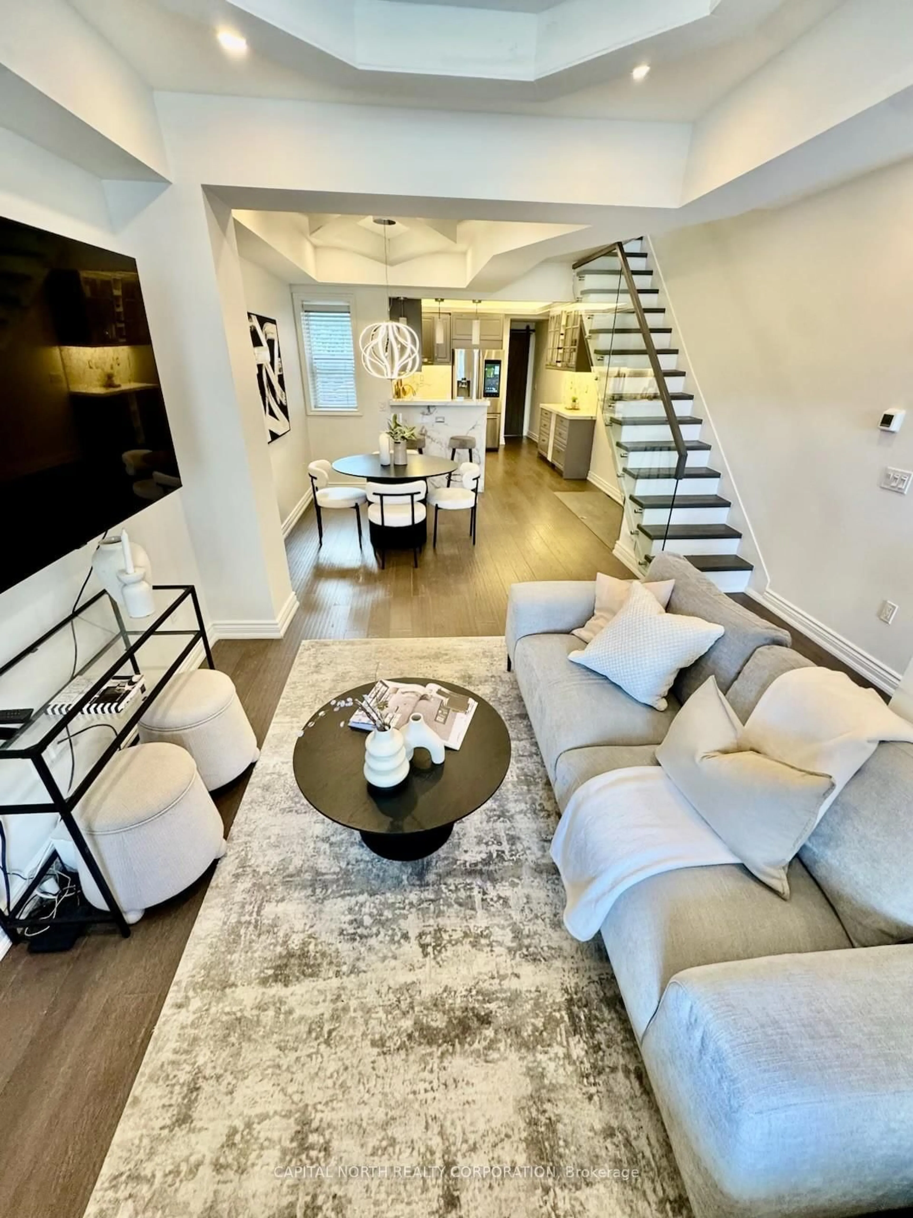 Living room with furniture, unknown for 219 McRoberts Ave, Toronto Ontario M6E 4P3
