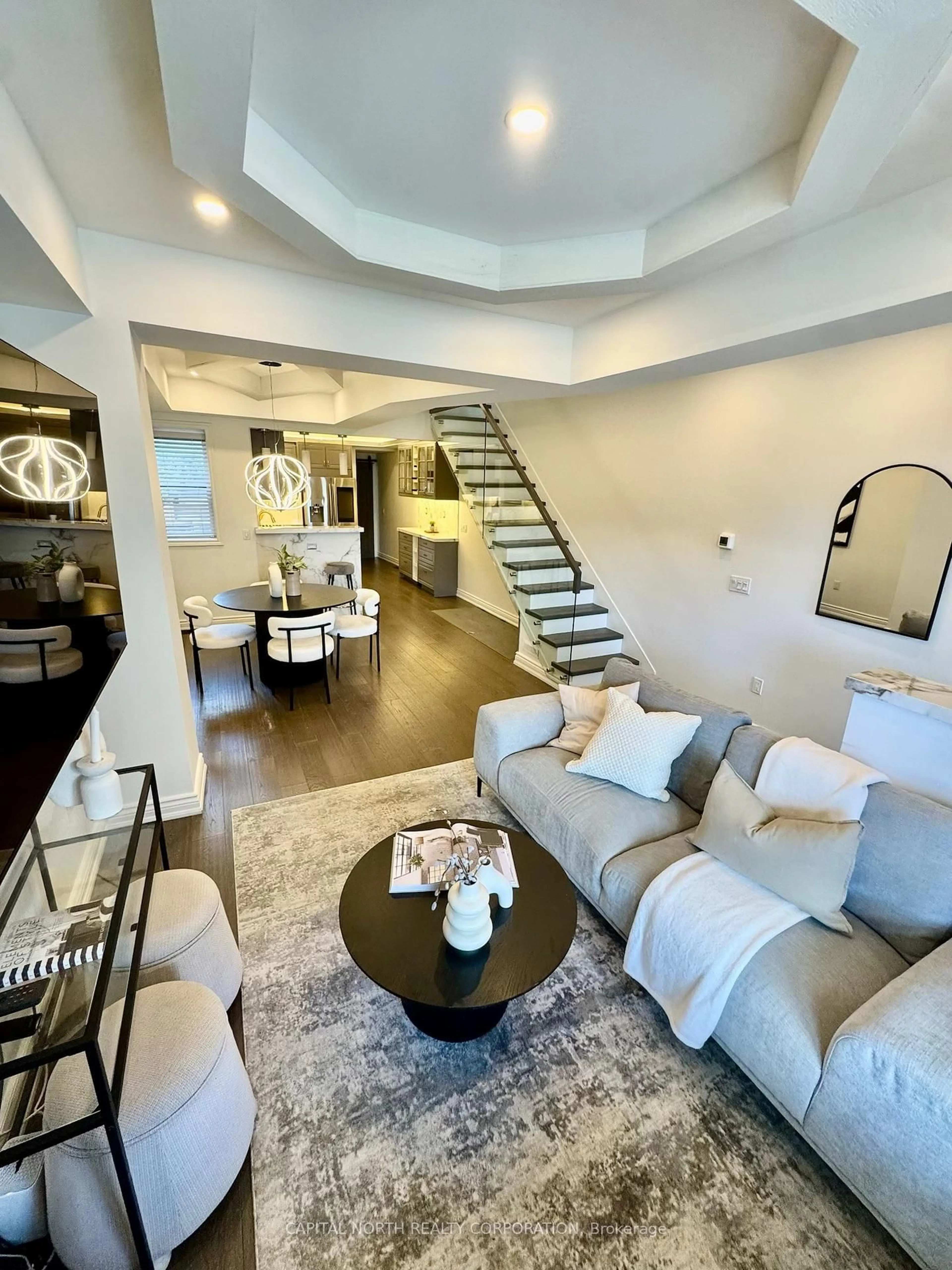 Living room with furniture, unknown for 219 McRoberts Ave, Toronto Ontario M6E 4P3