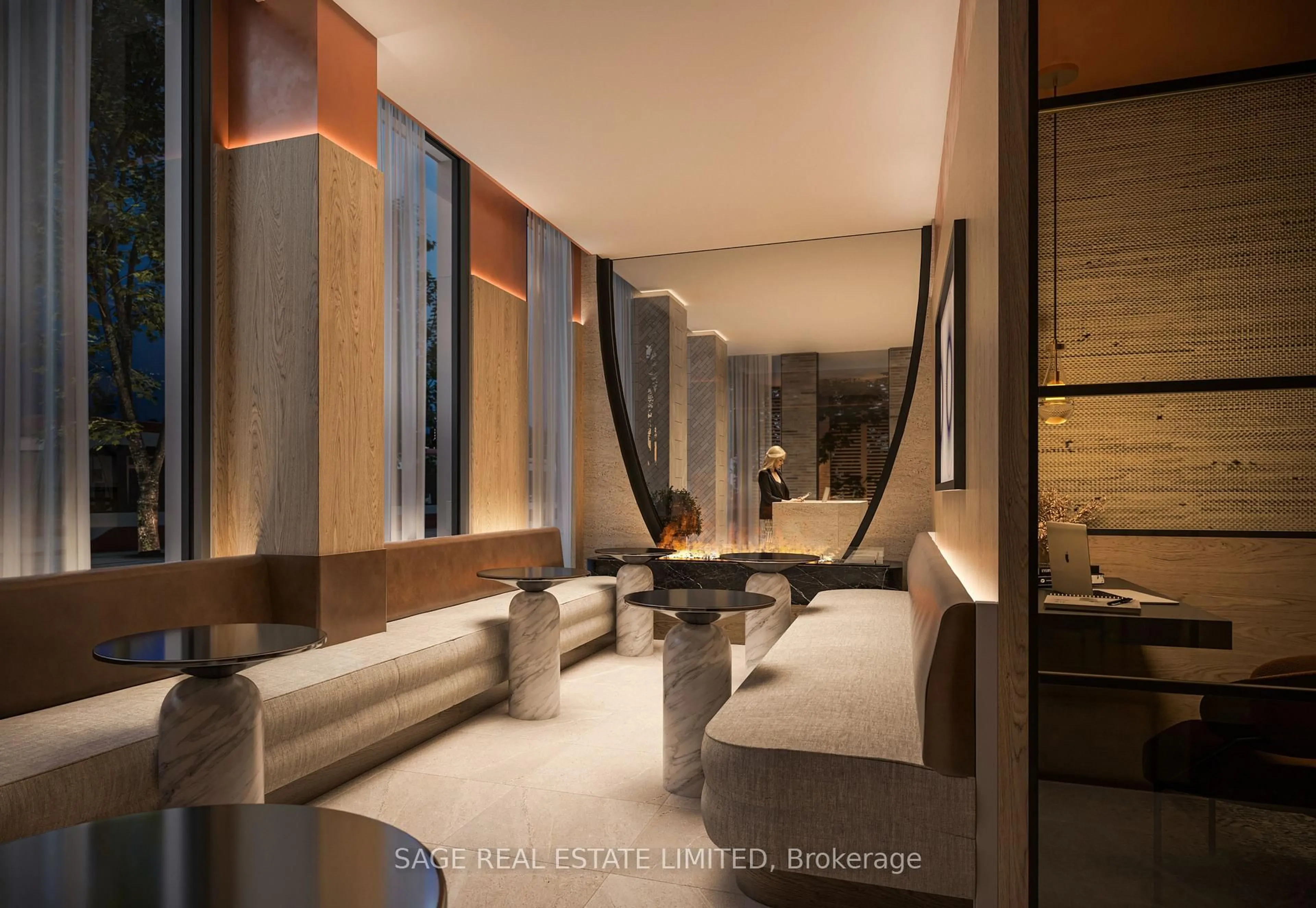 Lobby for 8 Temple Ave #206, Toronto Ontario M6K 1C7