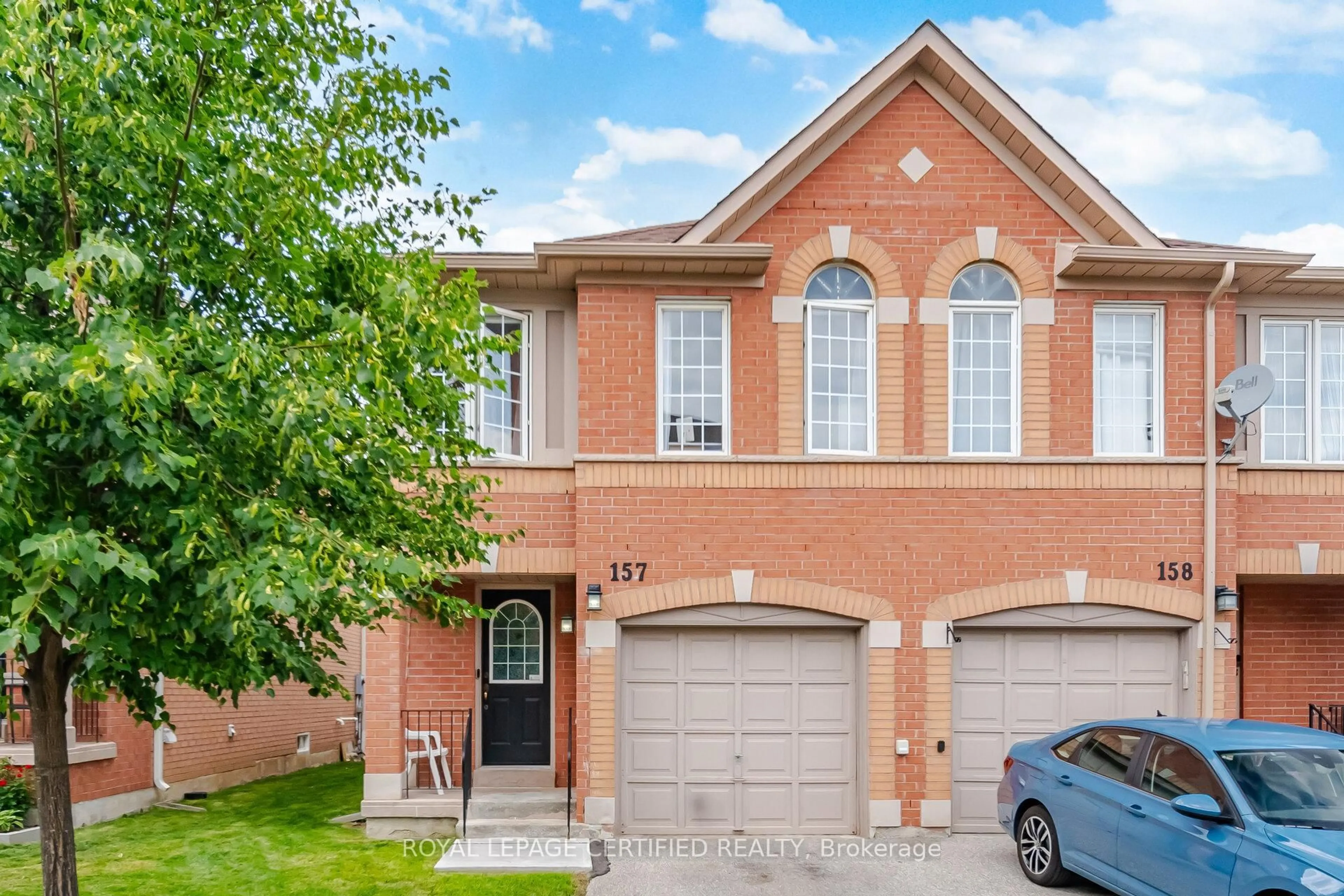 Home with brick exterior material, street for 5030 Heatherleigh Ave #157, Mississauga Ontario L5V 2G7