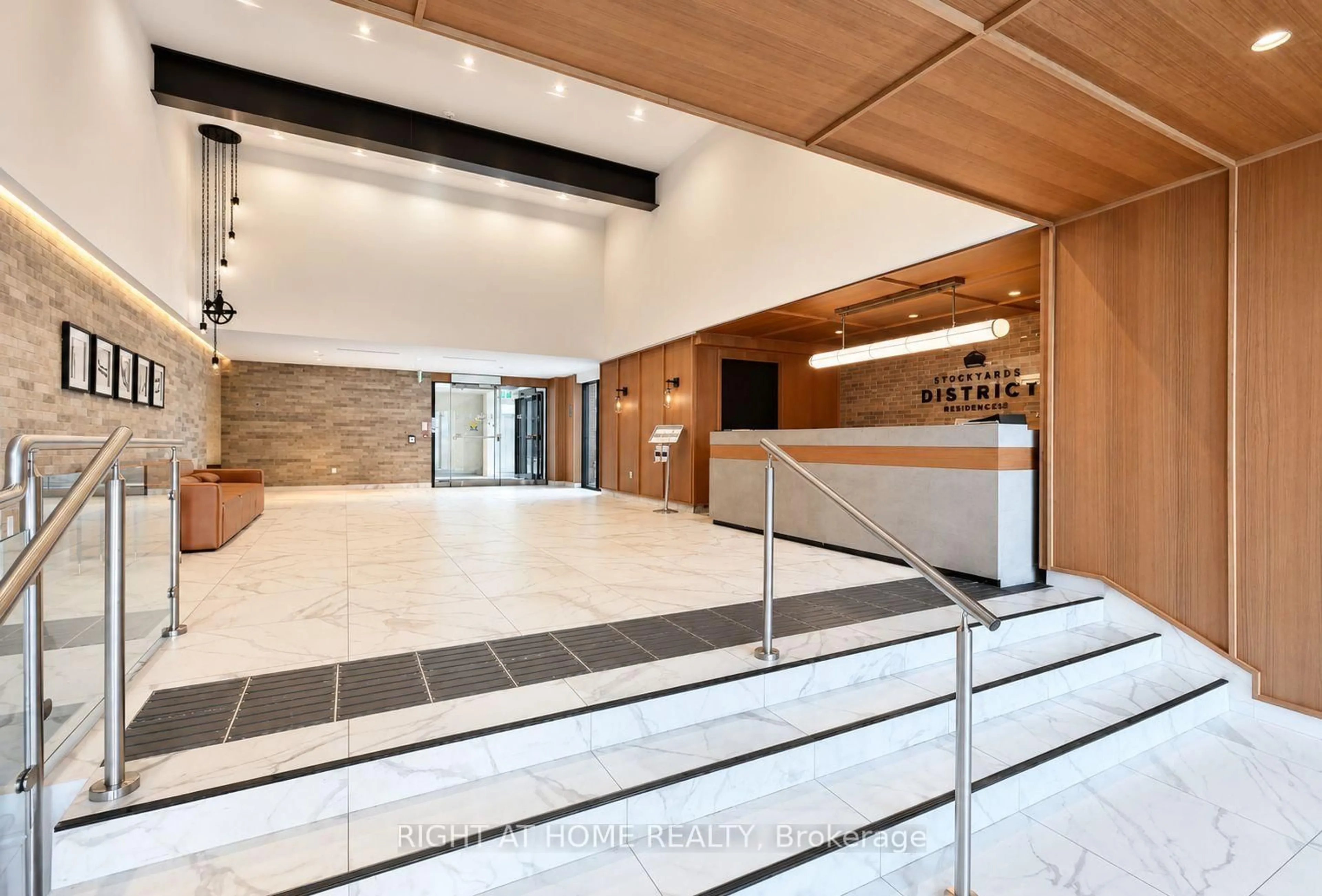 Indoor foyer for 2300 St Clair Ave #107, Toronto Ontario M6N 1K8