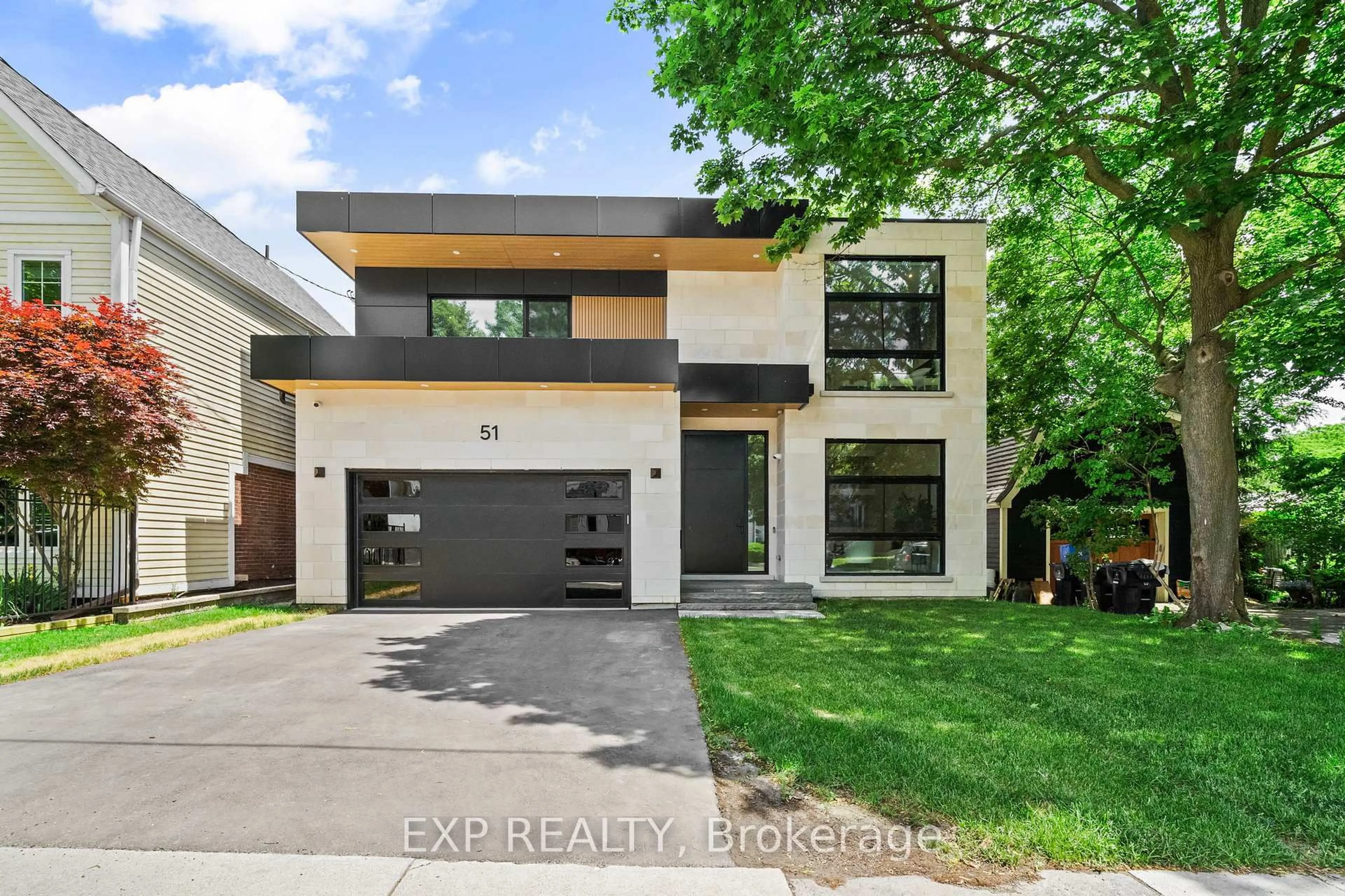Home with brick exterior material, street for 51 Thirty Ninth St, Toronto Ontario M8W 3M6