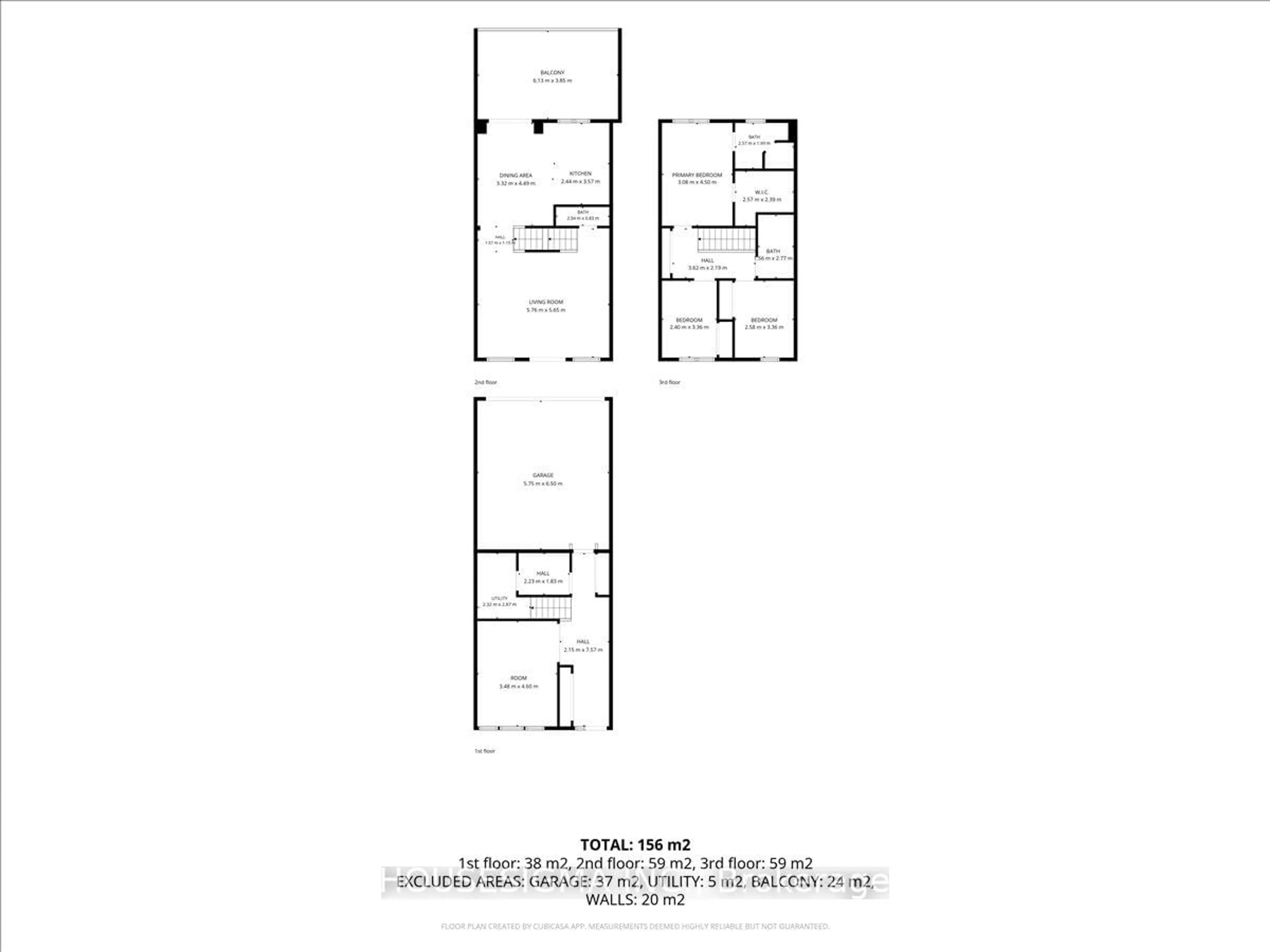 Floor plan for 3 Eckford Lane, Brampton Ontario L7A 4G8