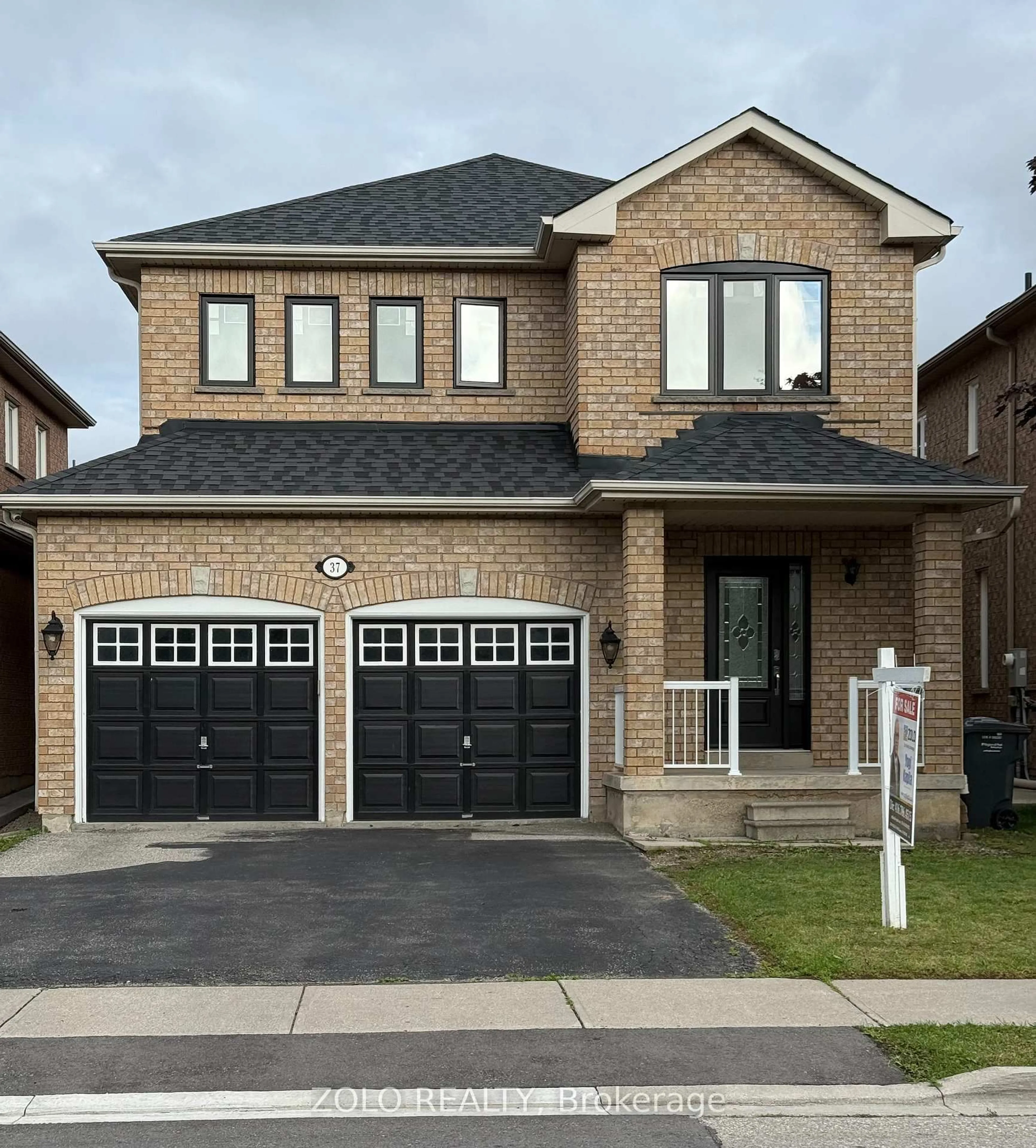 Home with brick exterior material, street for 37 Sewells Lane, Brampton Ontario L7A 2Z9