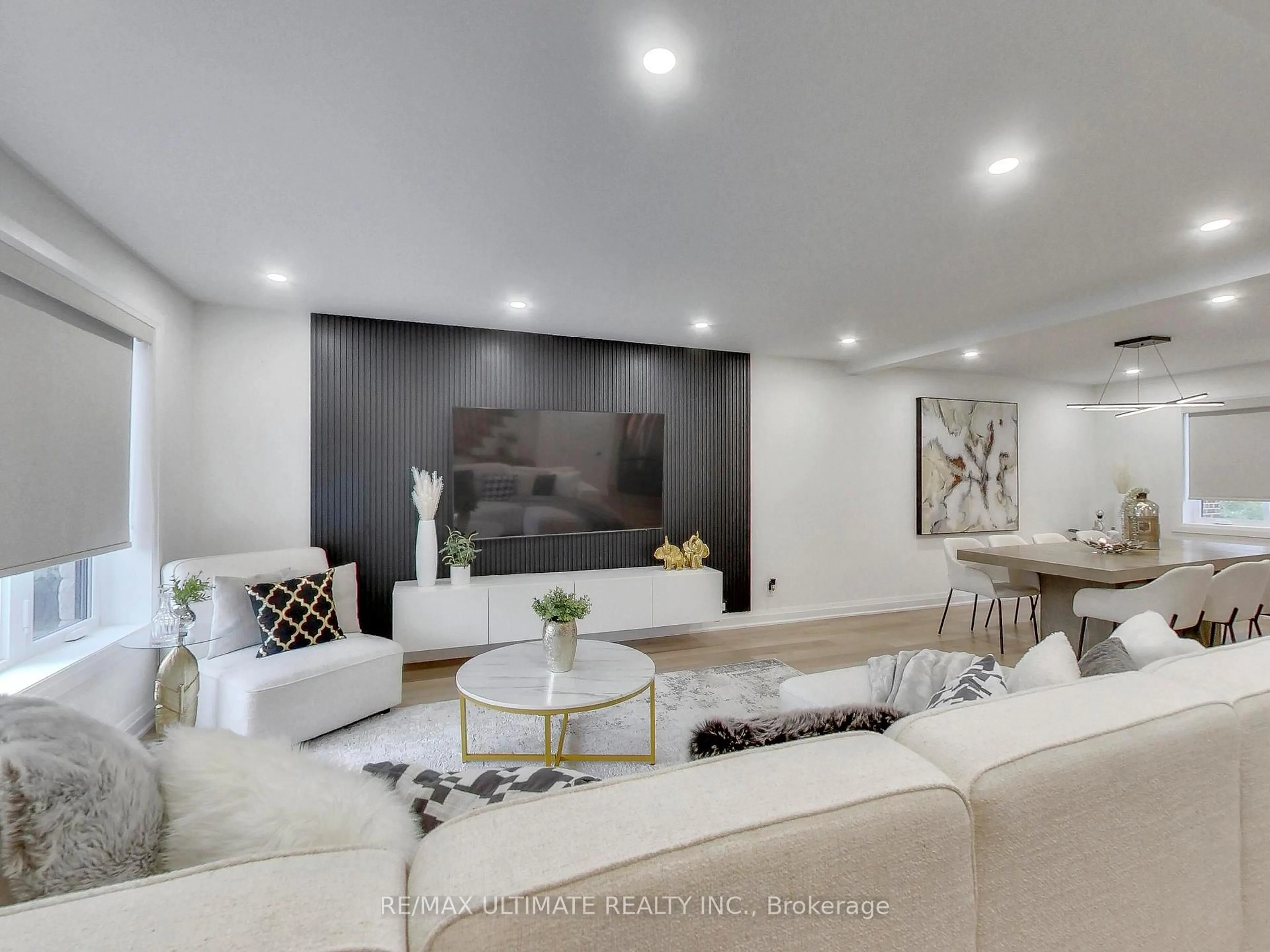Living room with furniture, unknown for 11 Blandorman Rd, Toronto Ontario M6L 2L7