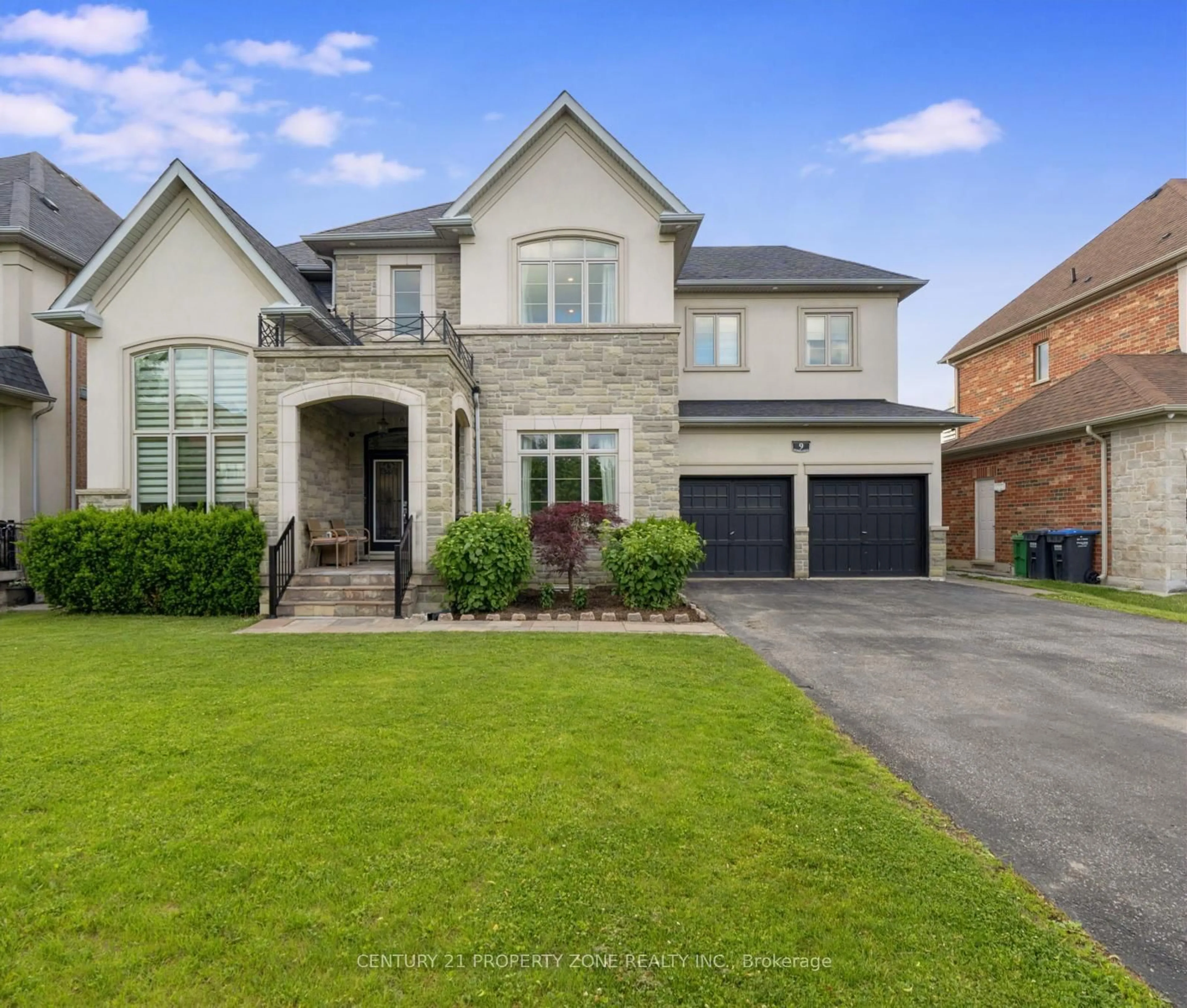 Home with brick exterior material, street for 9 Kelways Circ, Brampton Ontario L6T 0G6