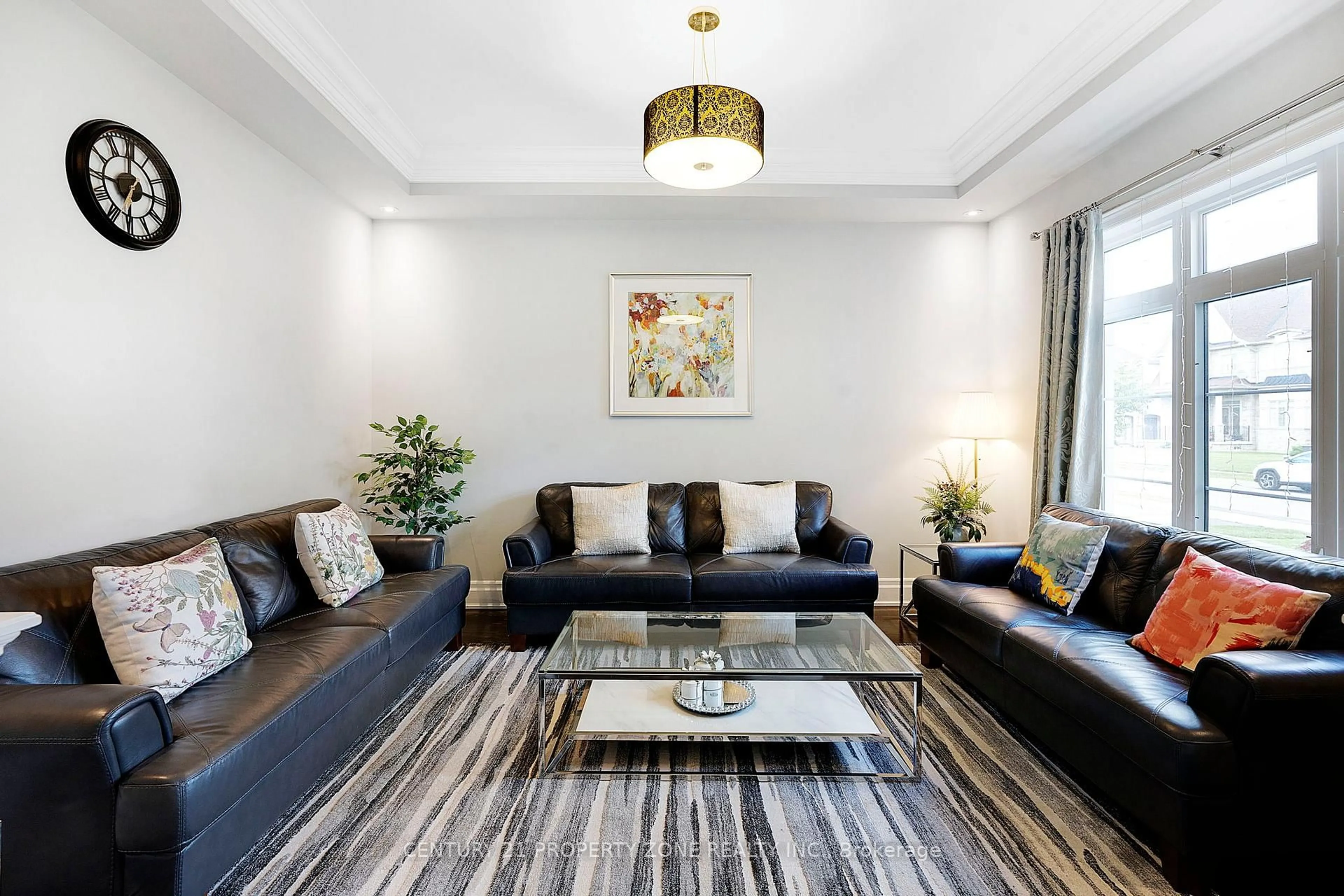 Living room with furniture, unknown for 9 Kelways Circ, Brampton Ontario L6T 0G6