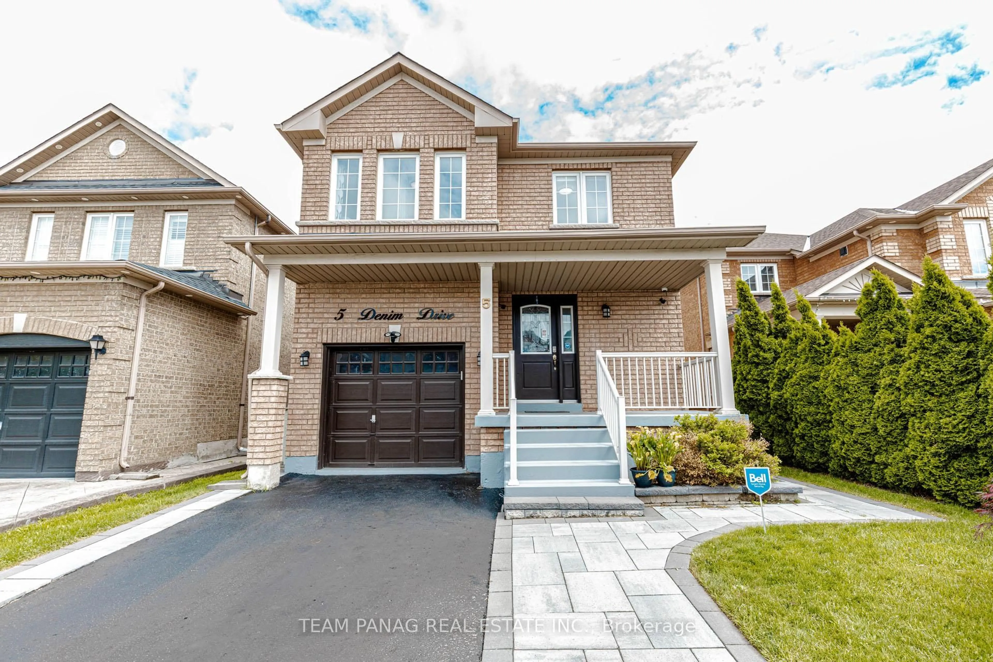 Home with brick exterior material, street for 5 Denim Dr, Brampton Ontario L6P 1K4