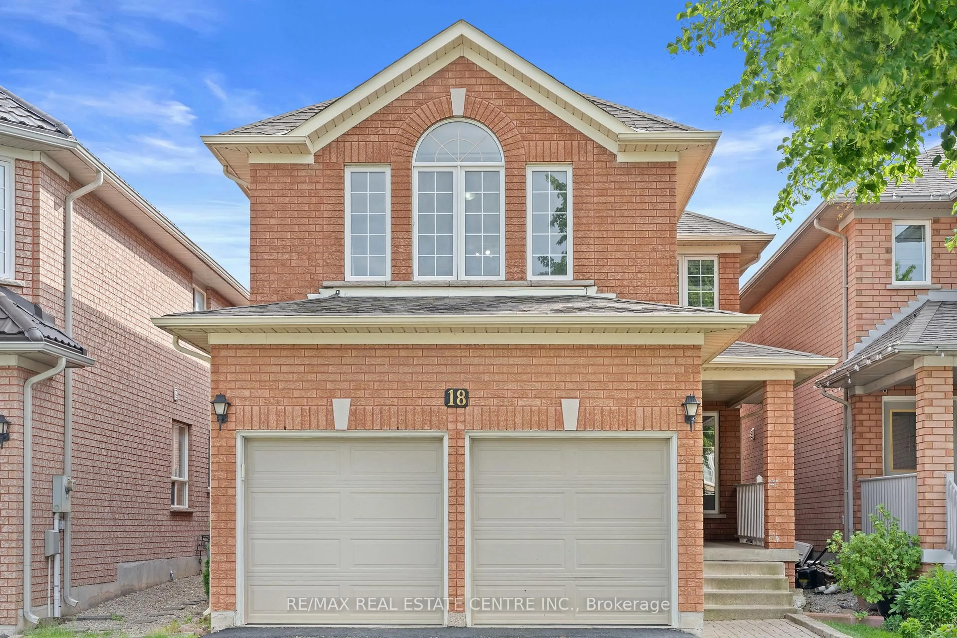 Home with brick exterior material, street for 18 Velvet Grass Lane, Brampton Ontario L6R 1W6