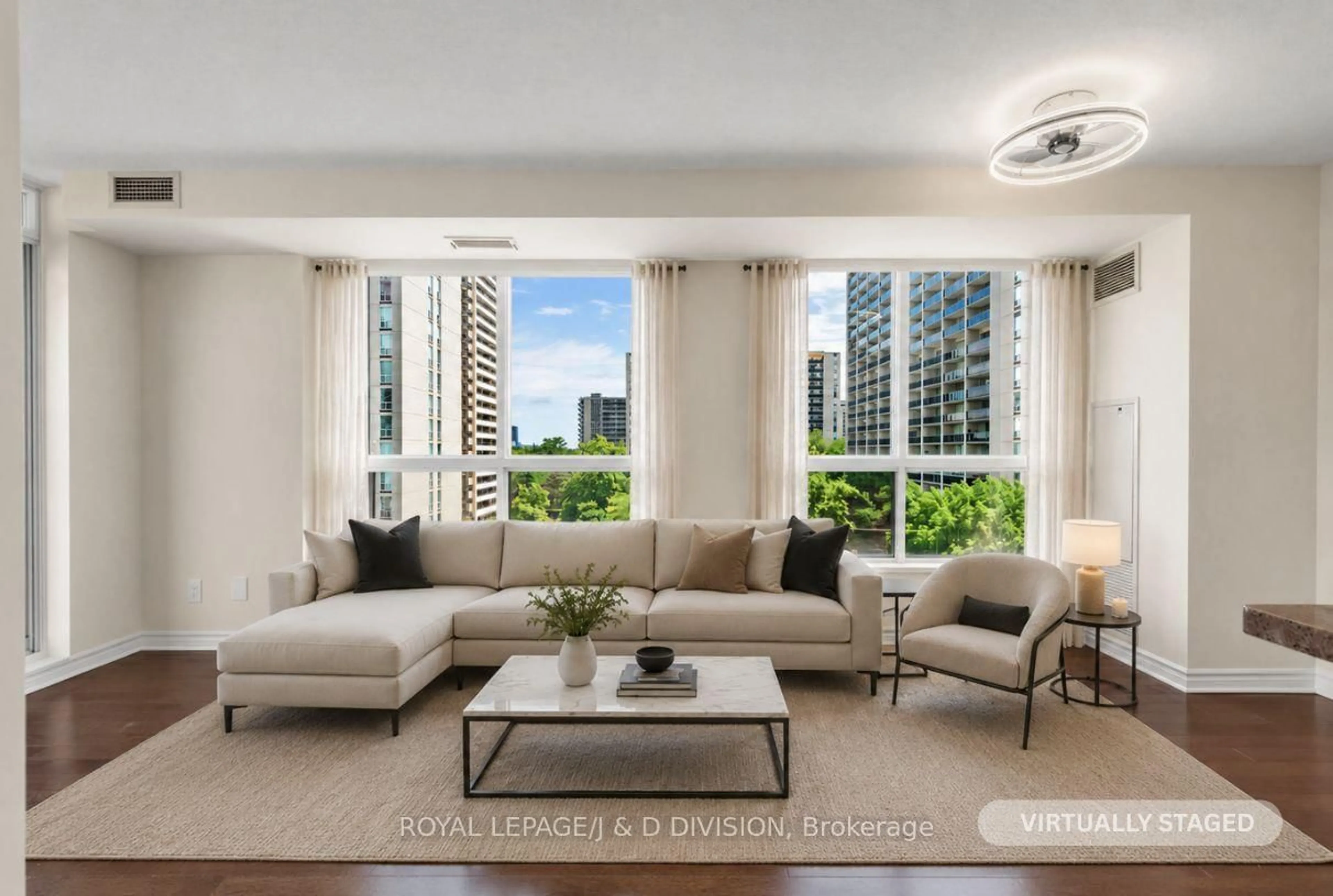 Living room with furniture, unknown for 70 High Park Ave #503, Toronto Ontario M6P 1A1