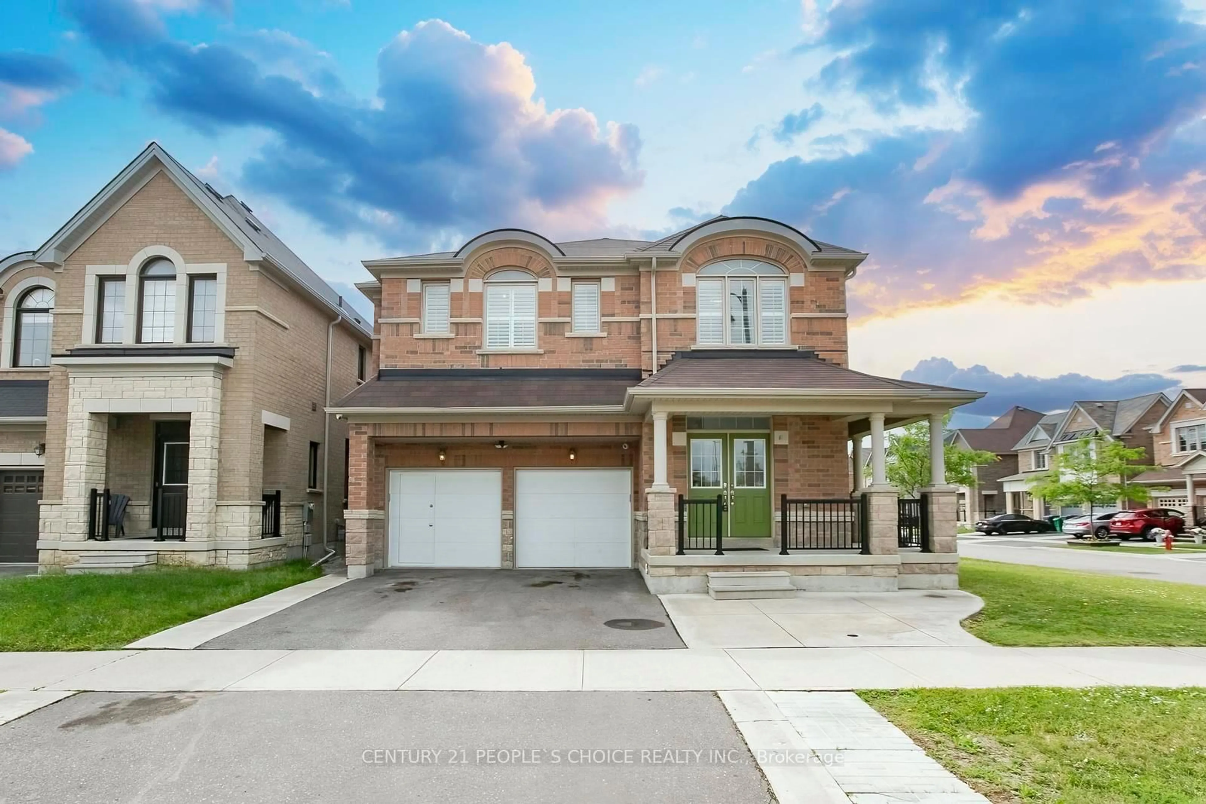 Home with brick exterior material, street for 61 George Gray Dr, Brampton Ontario L6R 0B3
