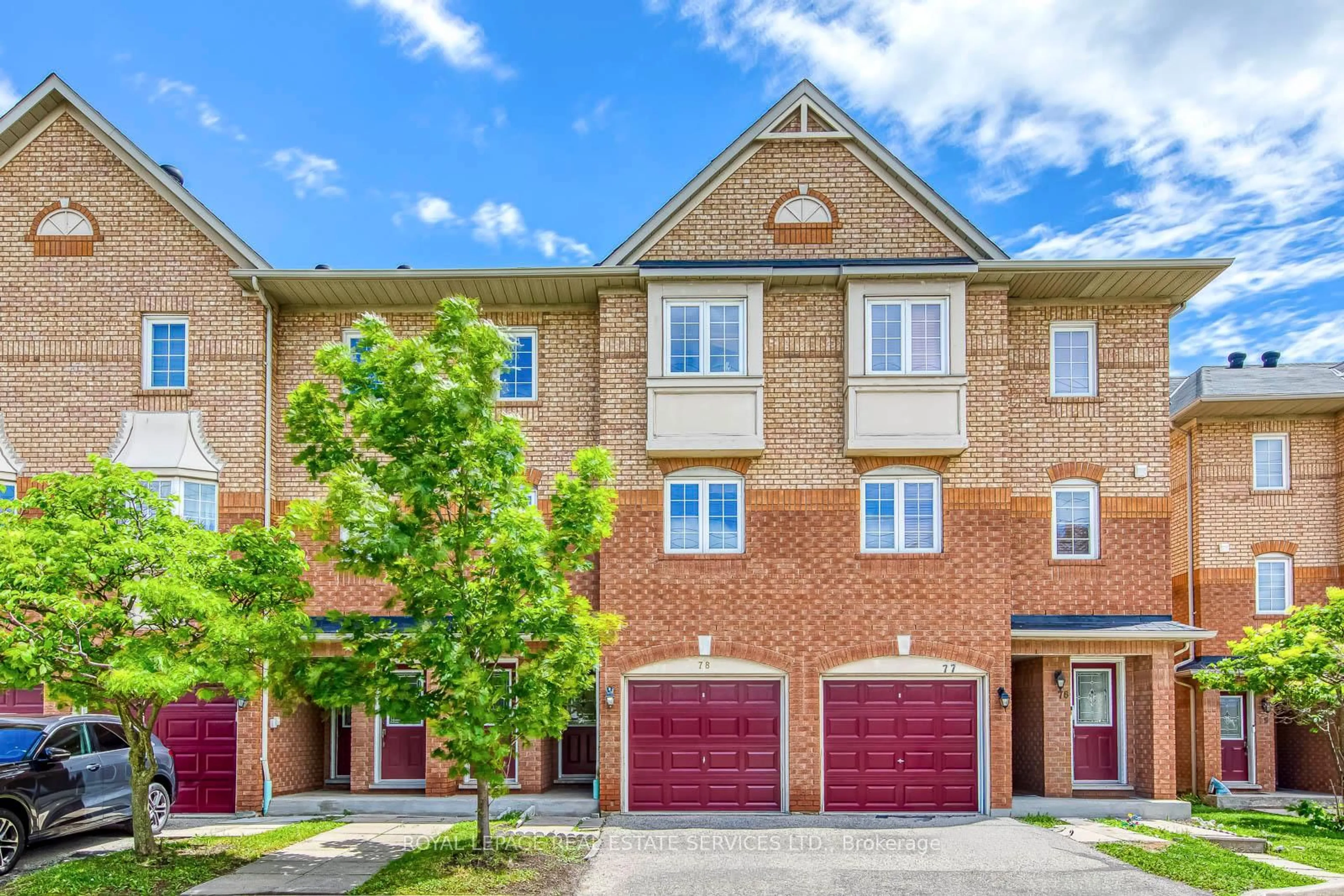 Home with brick exterior material, street for 6950 Tenth Line #78, Mississauga Ontario L5N 6Y1