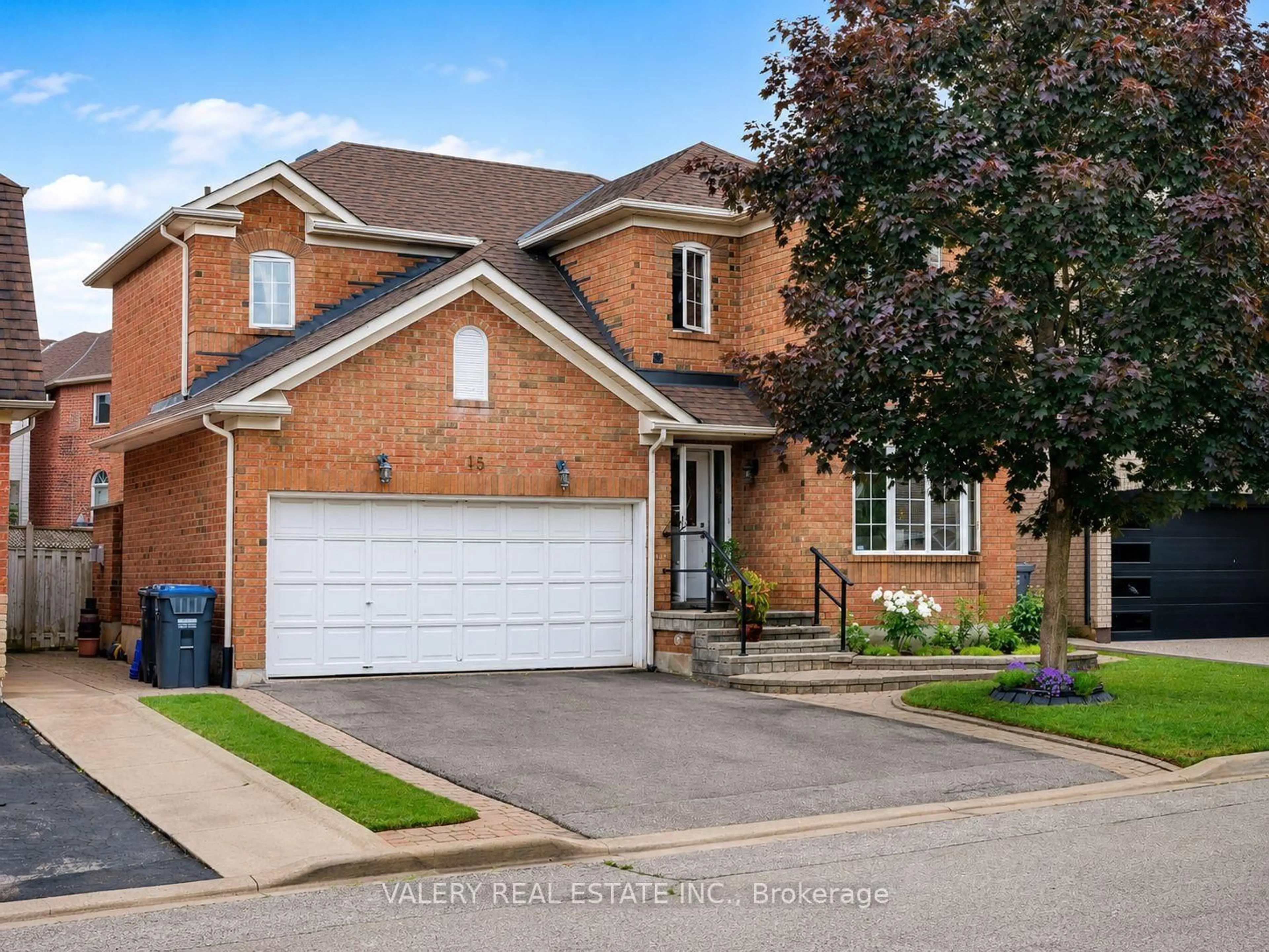 Home with brick exterior material, street for 15 Silktop Tr, Brampton Ontario L6R 2K4