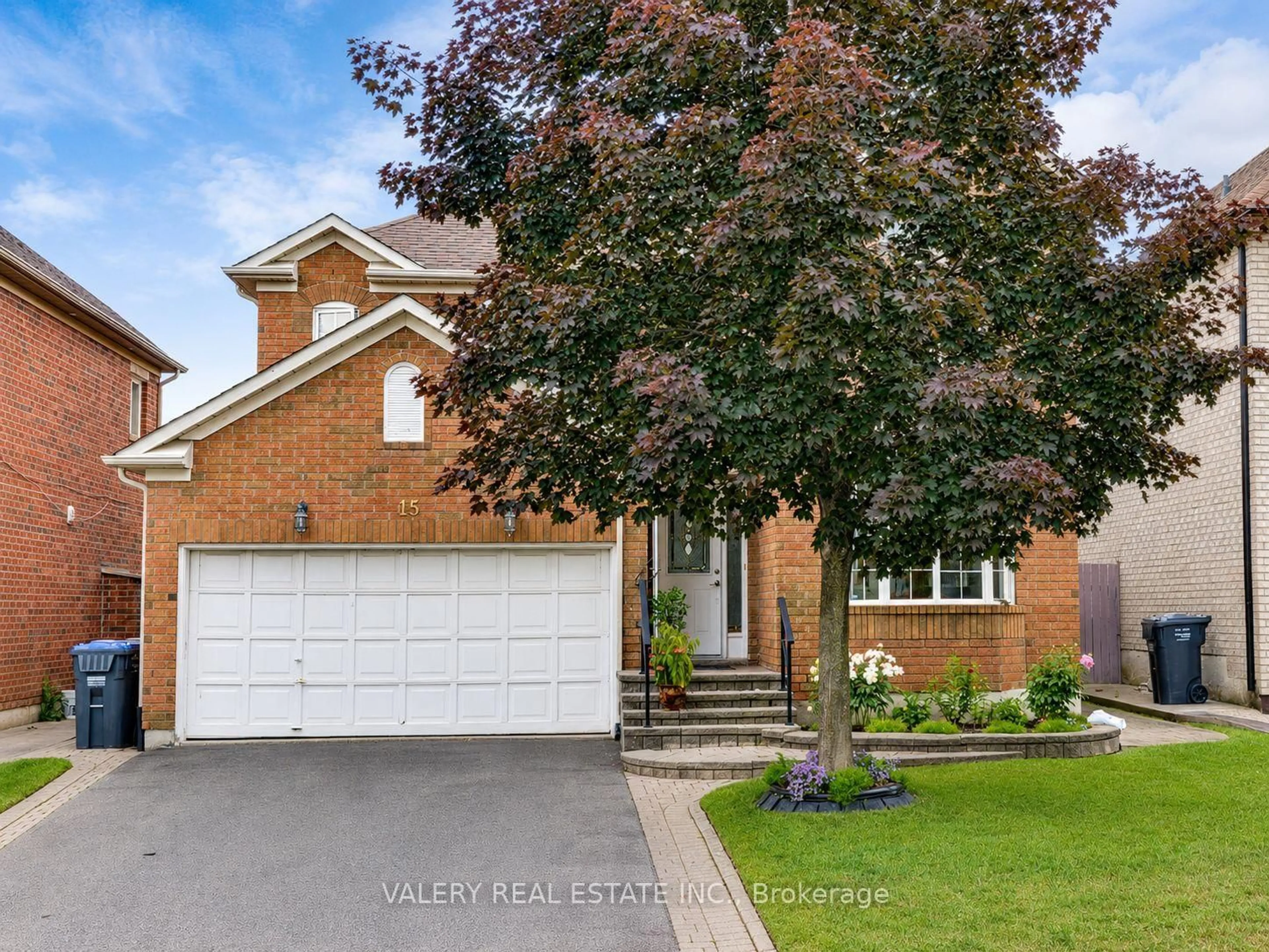 Home with brick exterior material, street for 15 Silktop Tr, Brampton Ontario L6R 2K4
