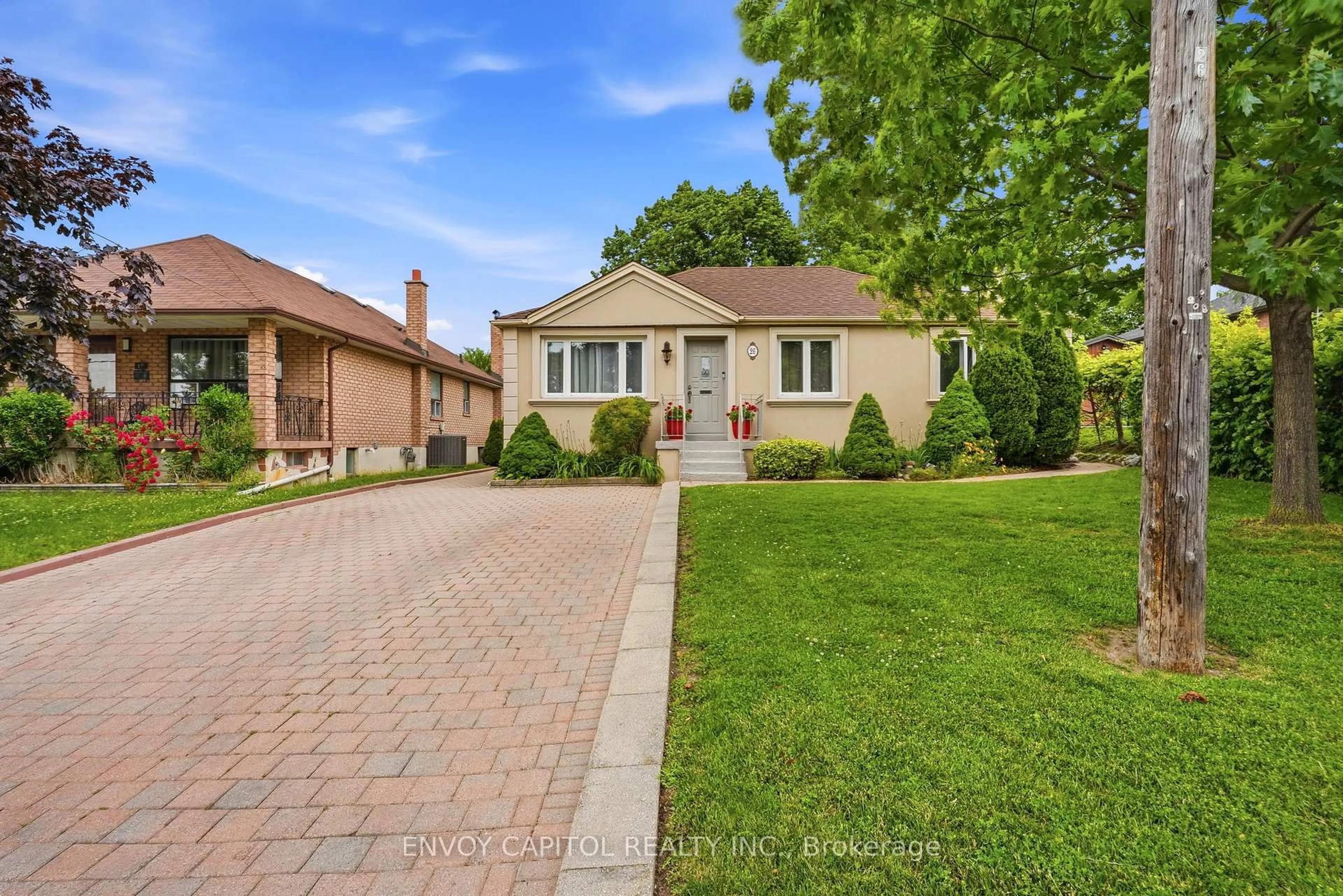Home with brick exterior material, street for 26 Deevale Rd, Toronto Ontario M3M 1Z3