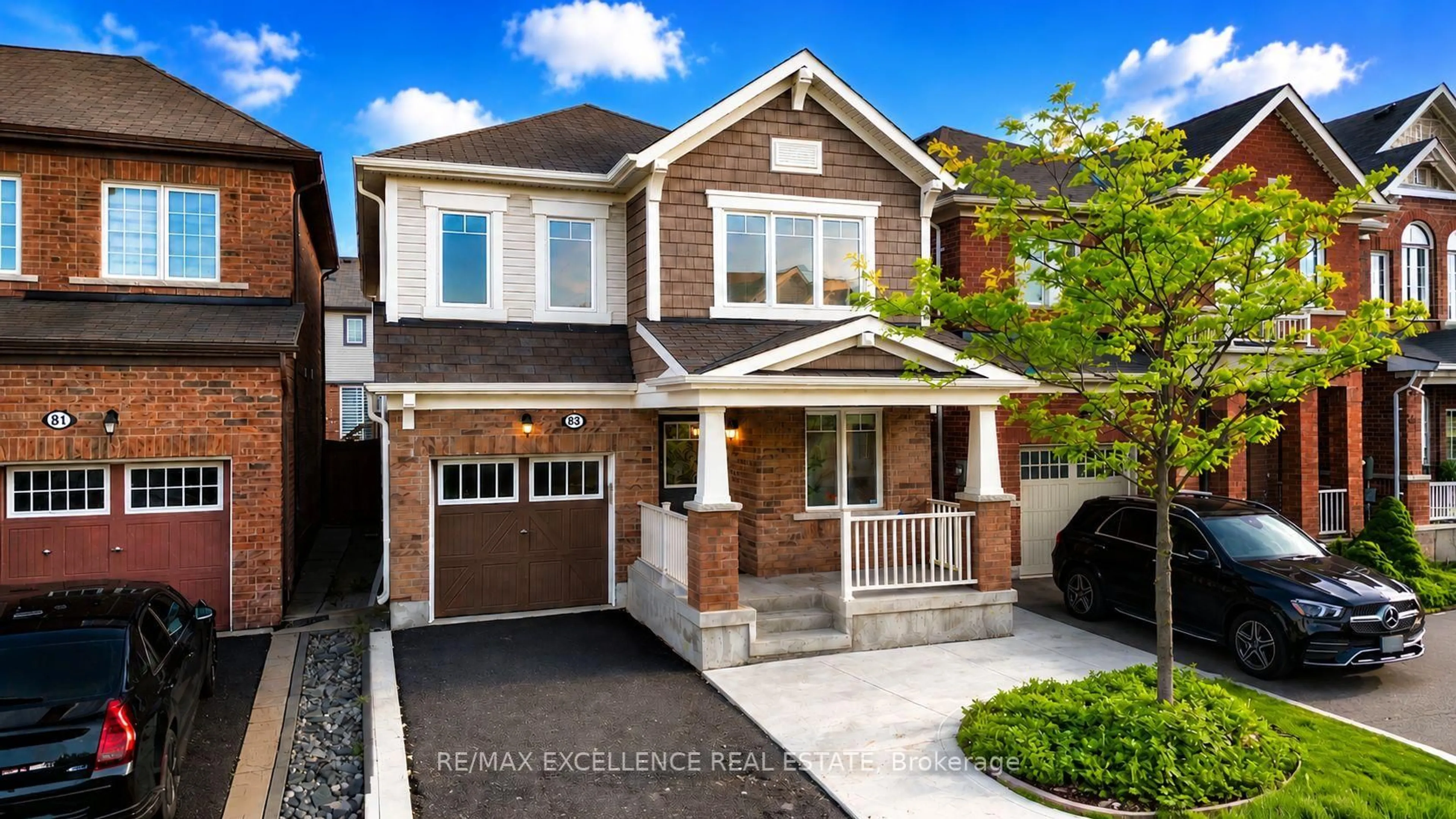 Home with brick exterior material, street for 83 Leadenhall Rd, Brampton Ontario L7A 4G9