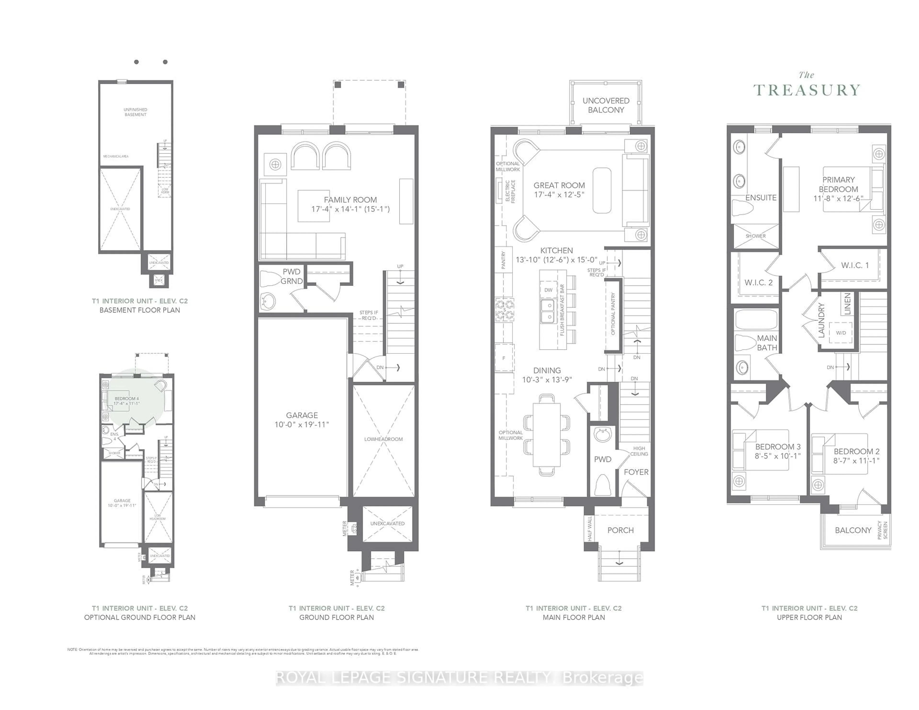 Floor plan for 1353 Shevchenko Blvd, Oakville Ontario L6M 5R4