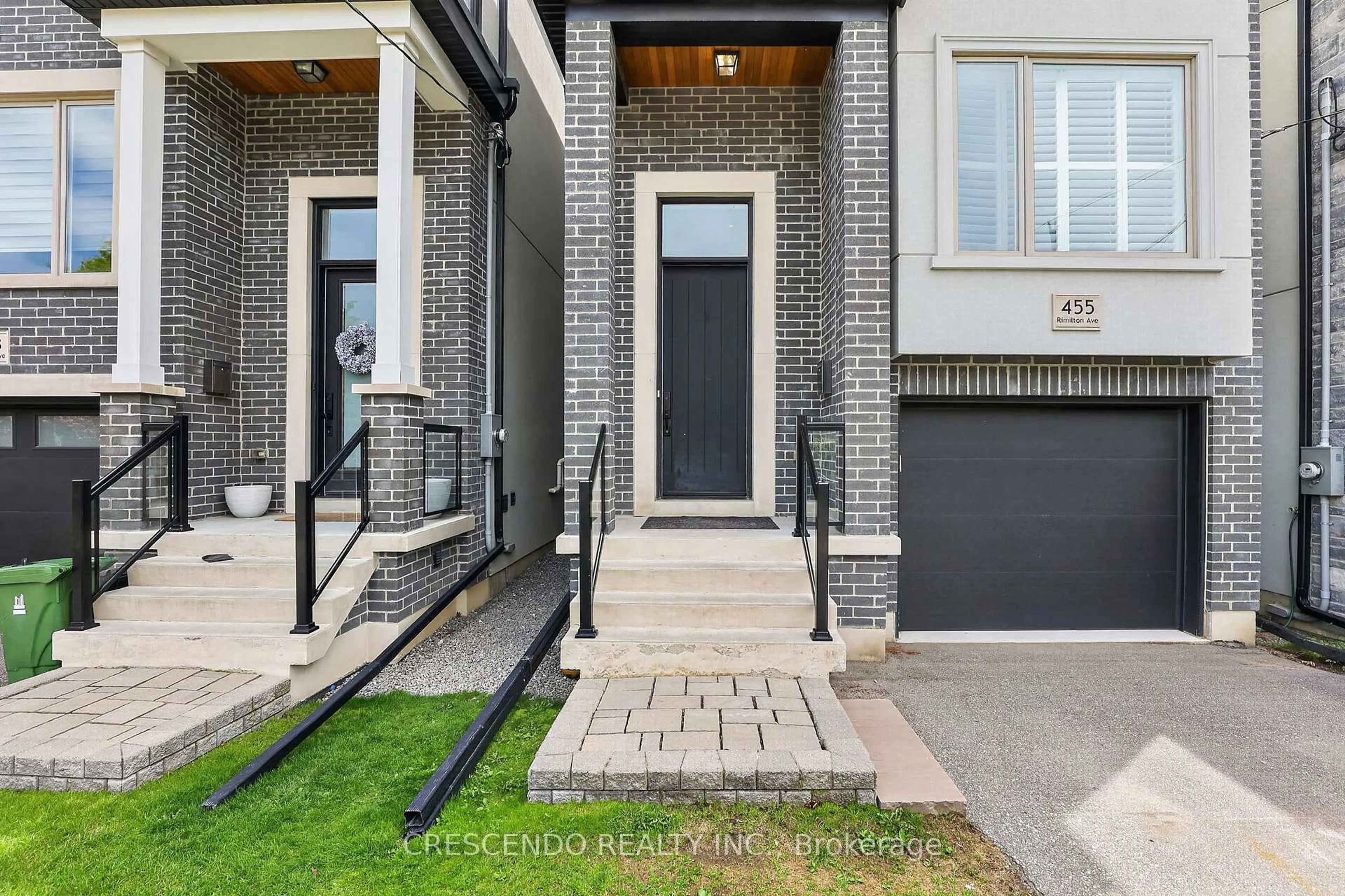 Home with brick exterior material, street for 455 Rimilton Ave, Toronto Ontario M8W 2G7