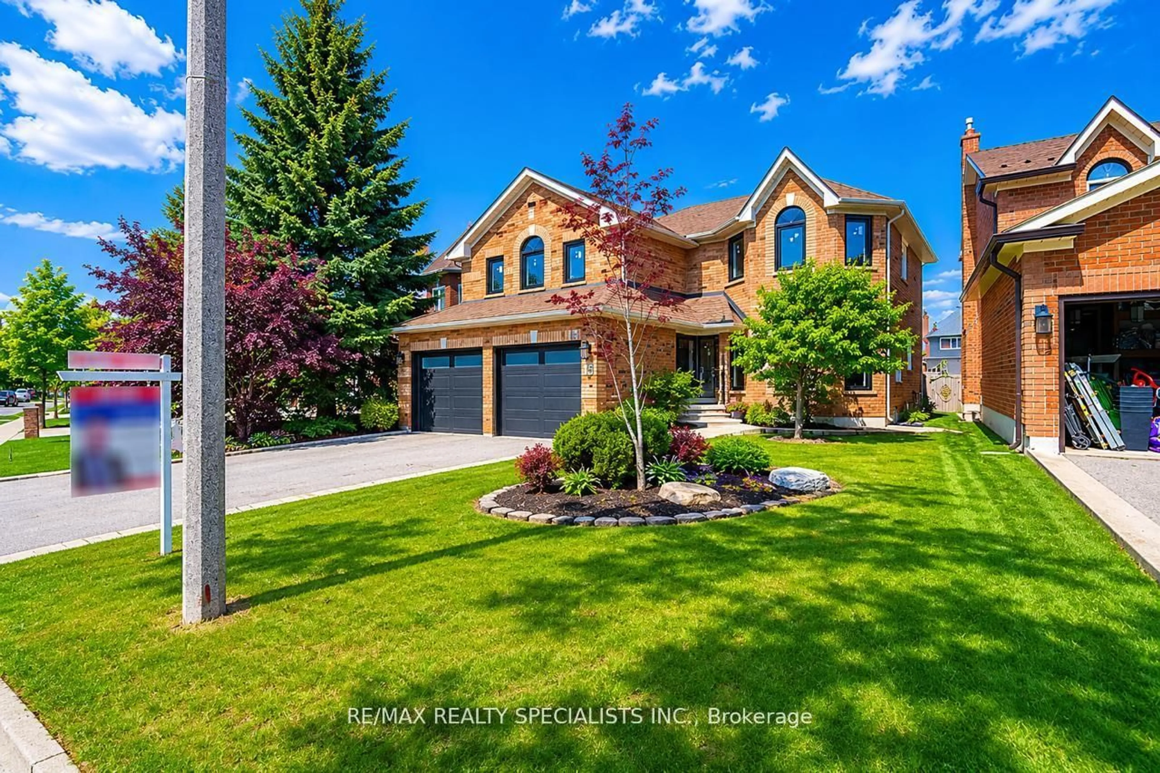 Home with brick exterior material, street for 15 Eagleridge Dr, Brampton Ontario L6R 1G6