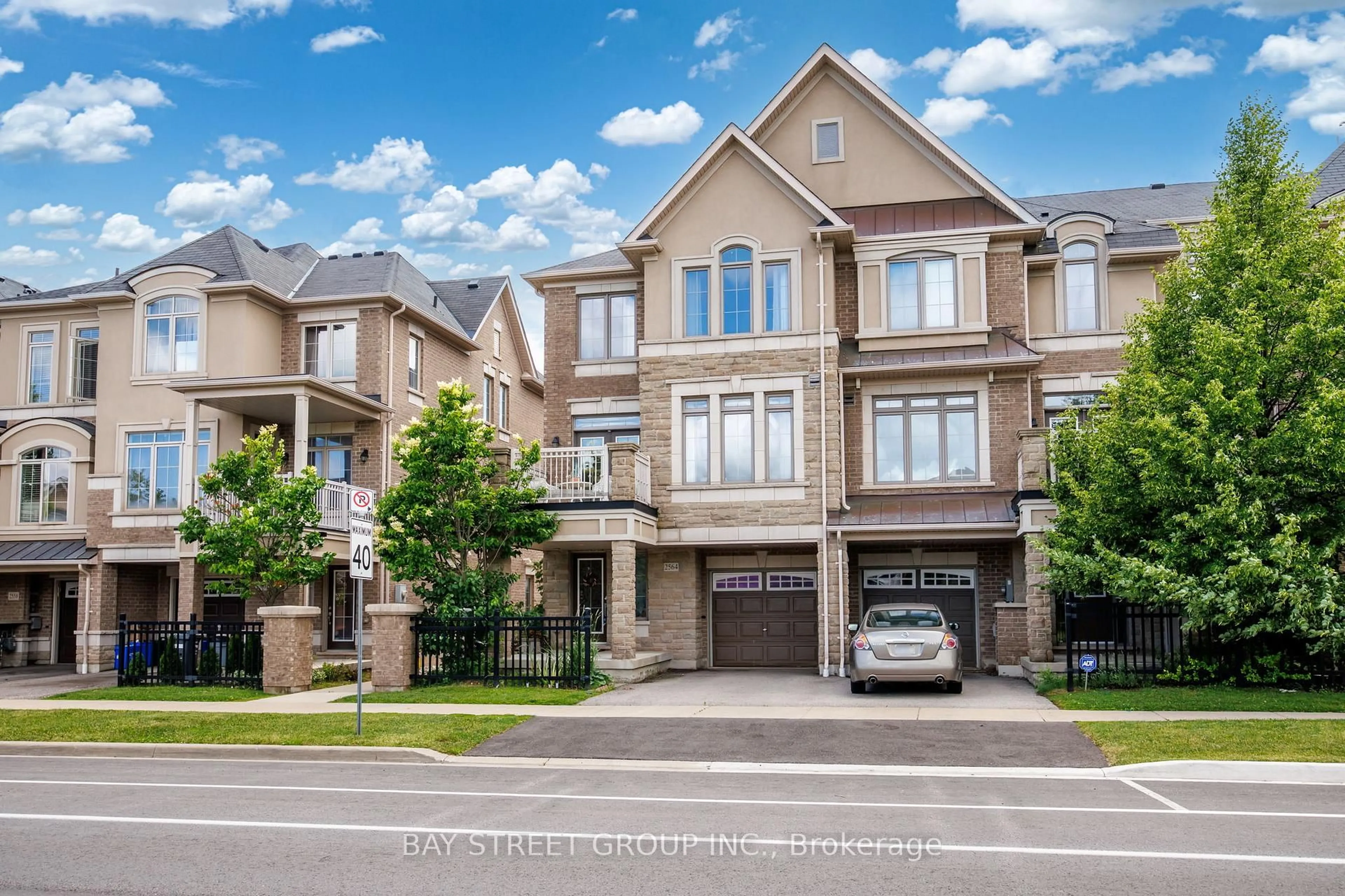 Home with brick exterior material, street for 2564 Grand Oak Tr, Oakville Ontario L6M 0S4