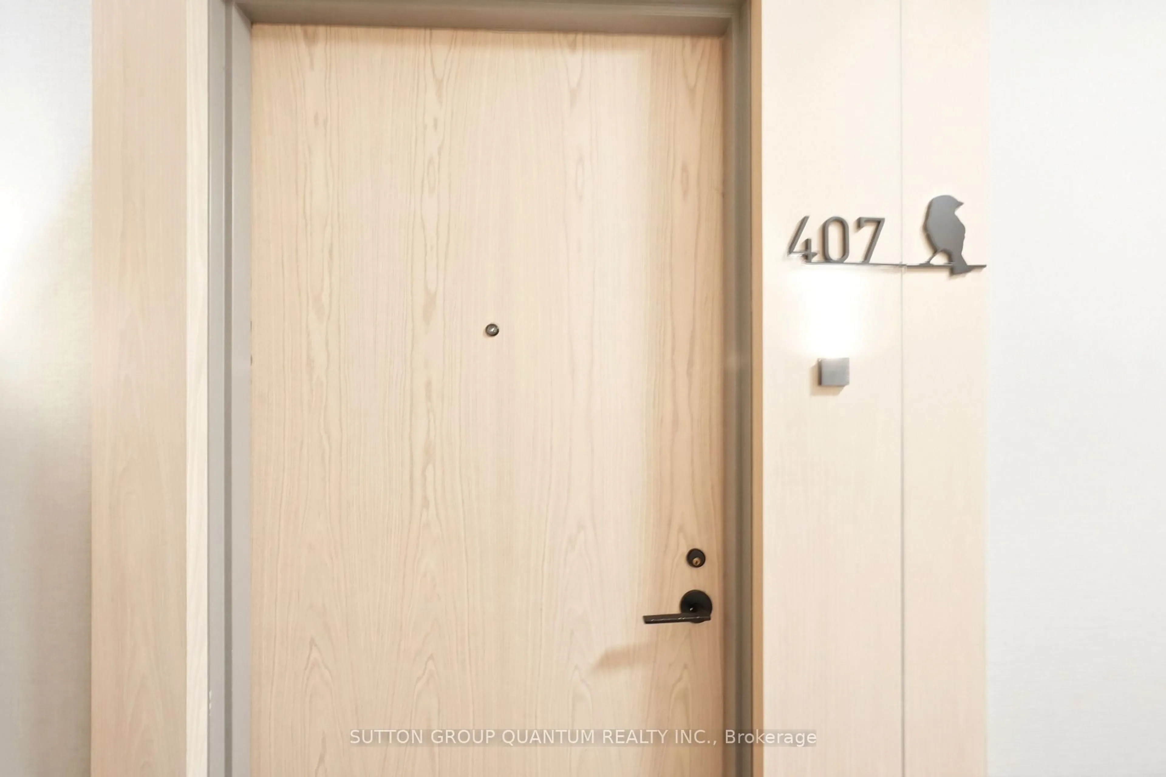 Indoor entryway for 50 George Butchart Dr #407, Toronto Ontario M3K 1Y2