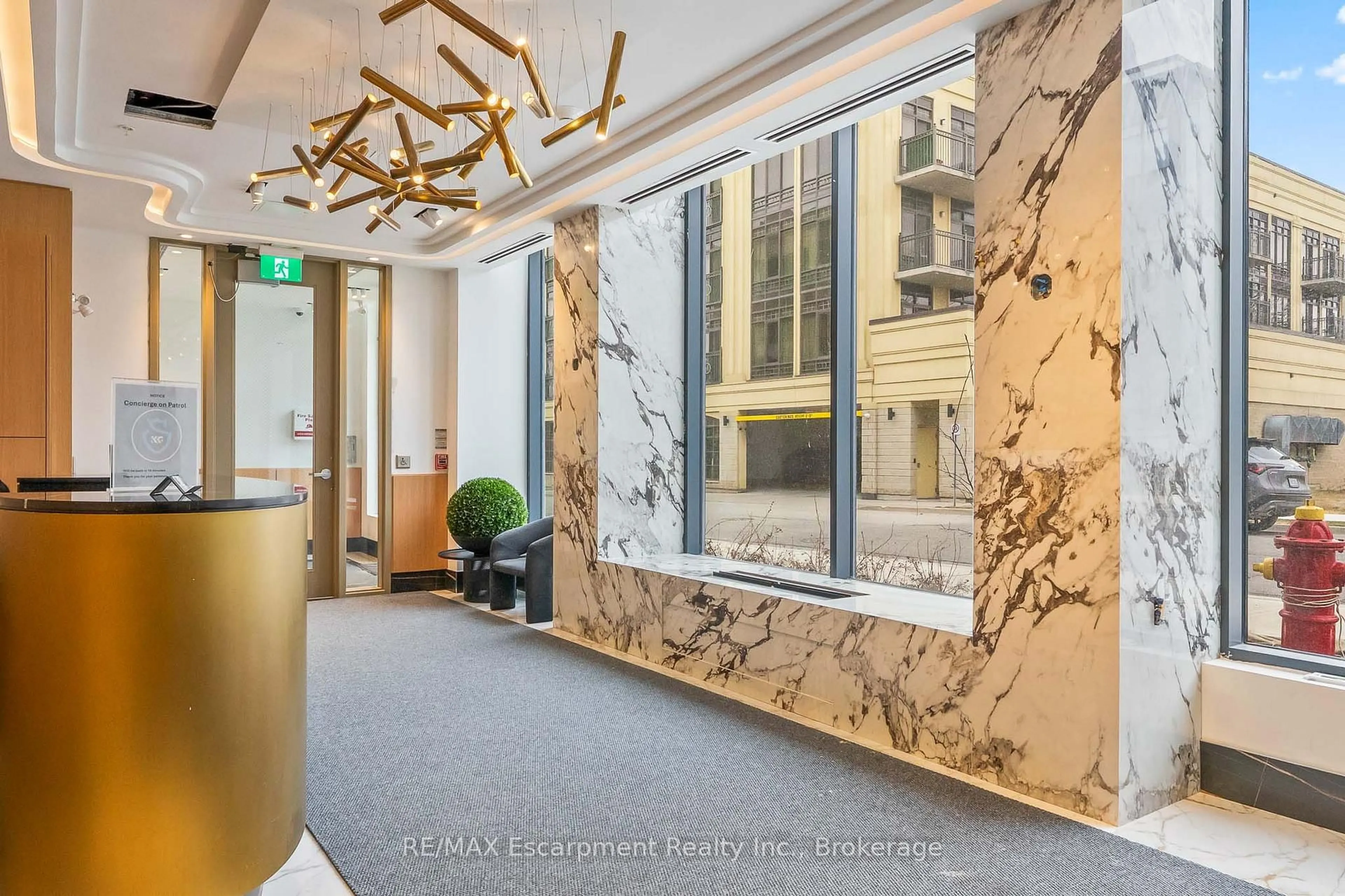 Lobby for 123 Maurice Dr #303, Oakville Ontario L6K 2W6
