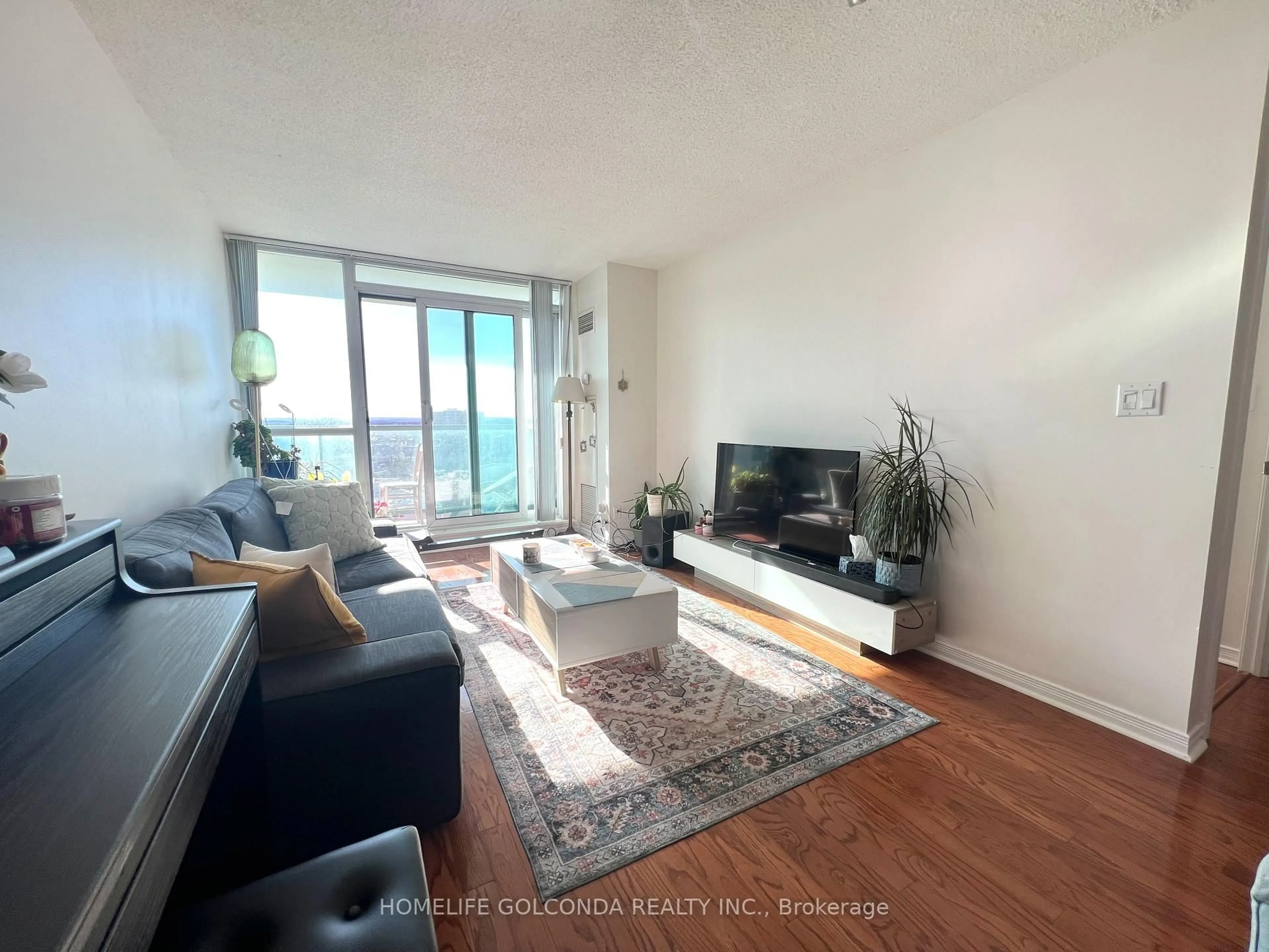 Living room with furniture, unknown for 4879 Kimbermount Ave #1602, Mississauga Ontario L5M 7R8