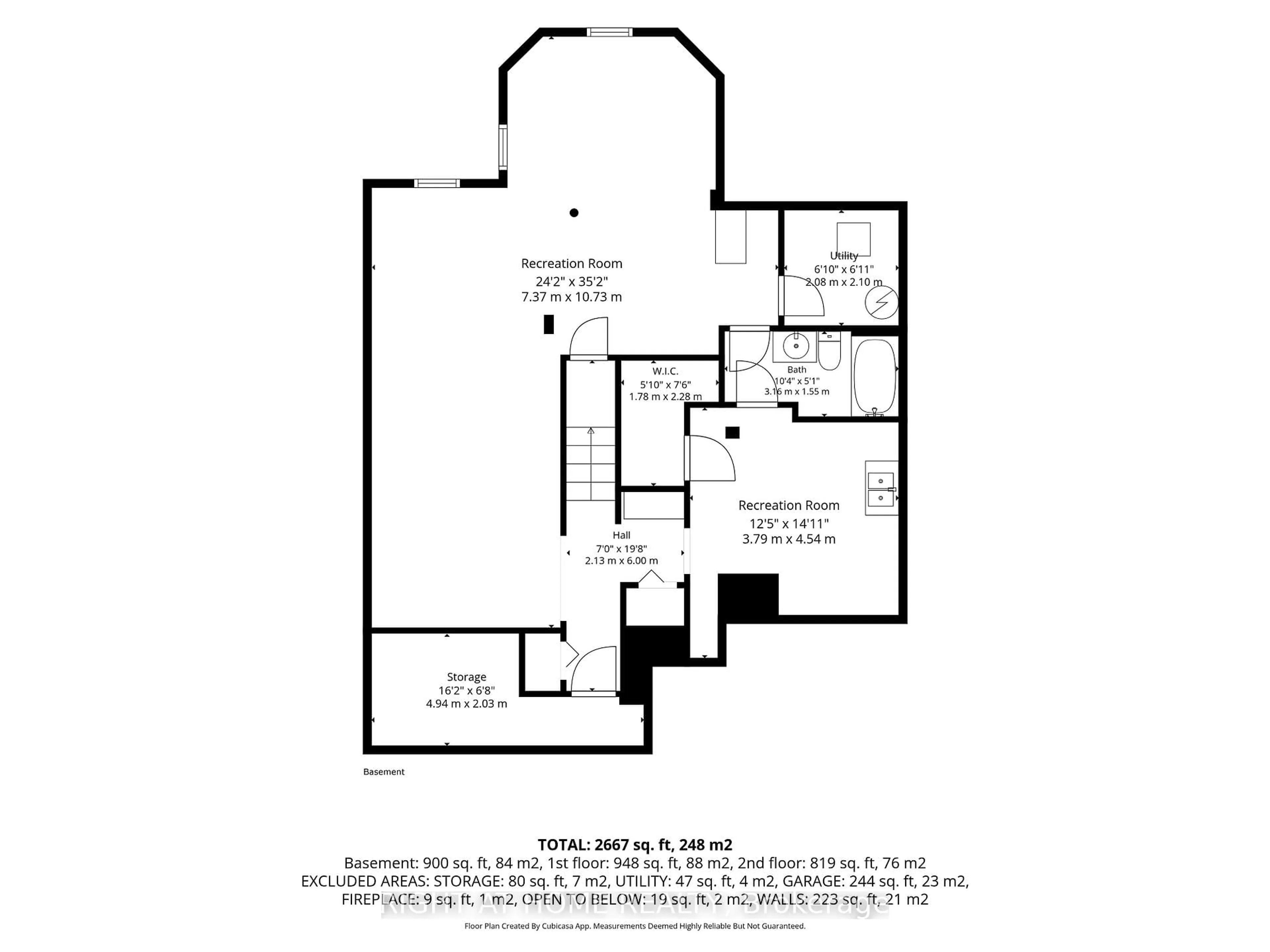 Floor plan for 1087 Augustus Dr, Burlington Ontario L7S 2L2